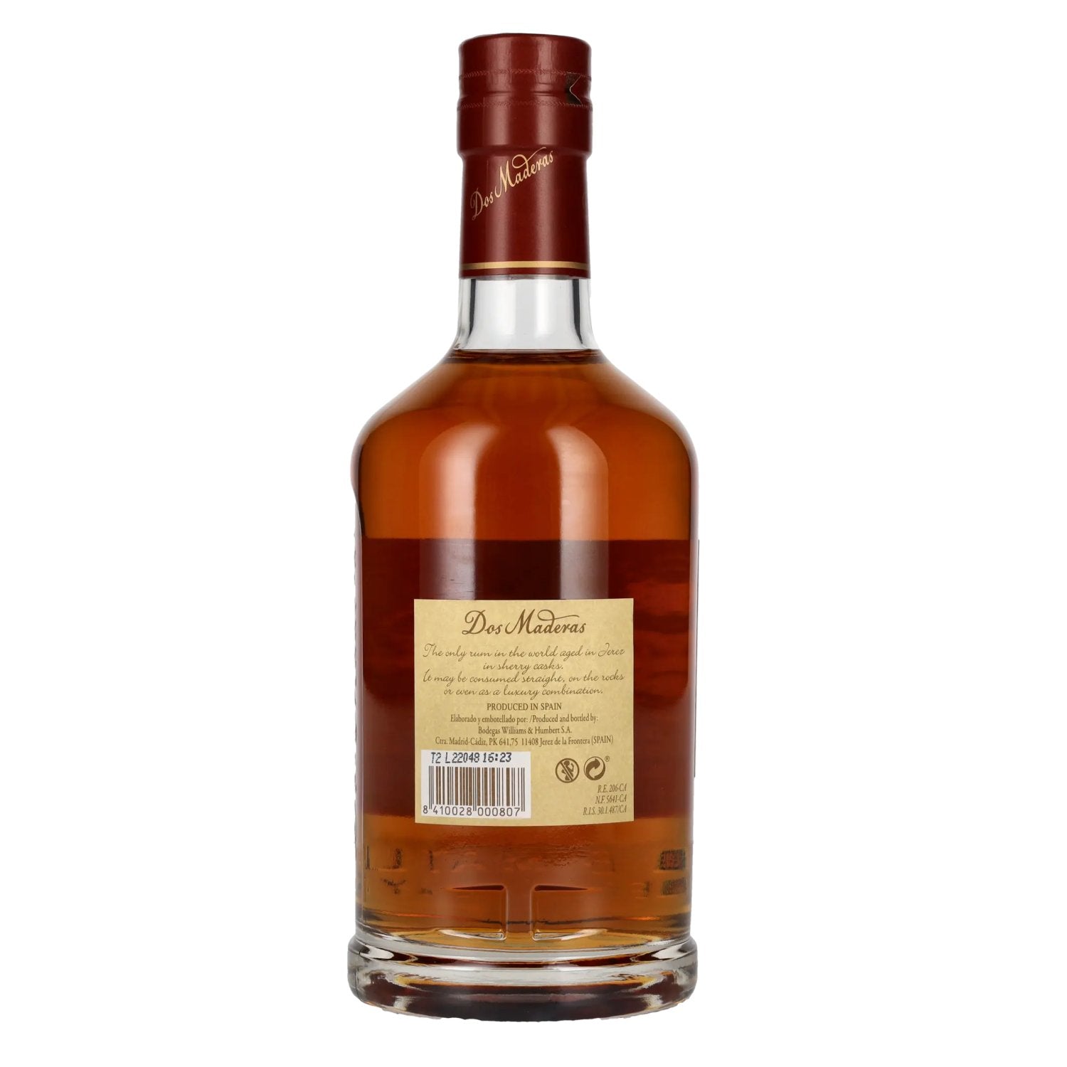 Dos Maderas 5+3 Years Old Double Aged Rum 37,5% Vol. 0,7l