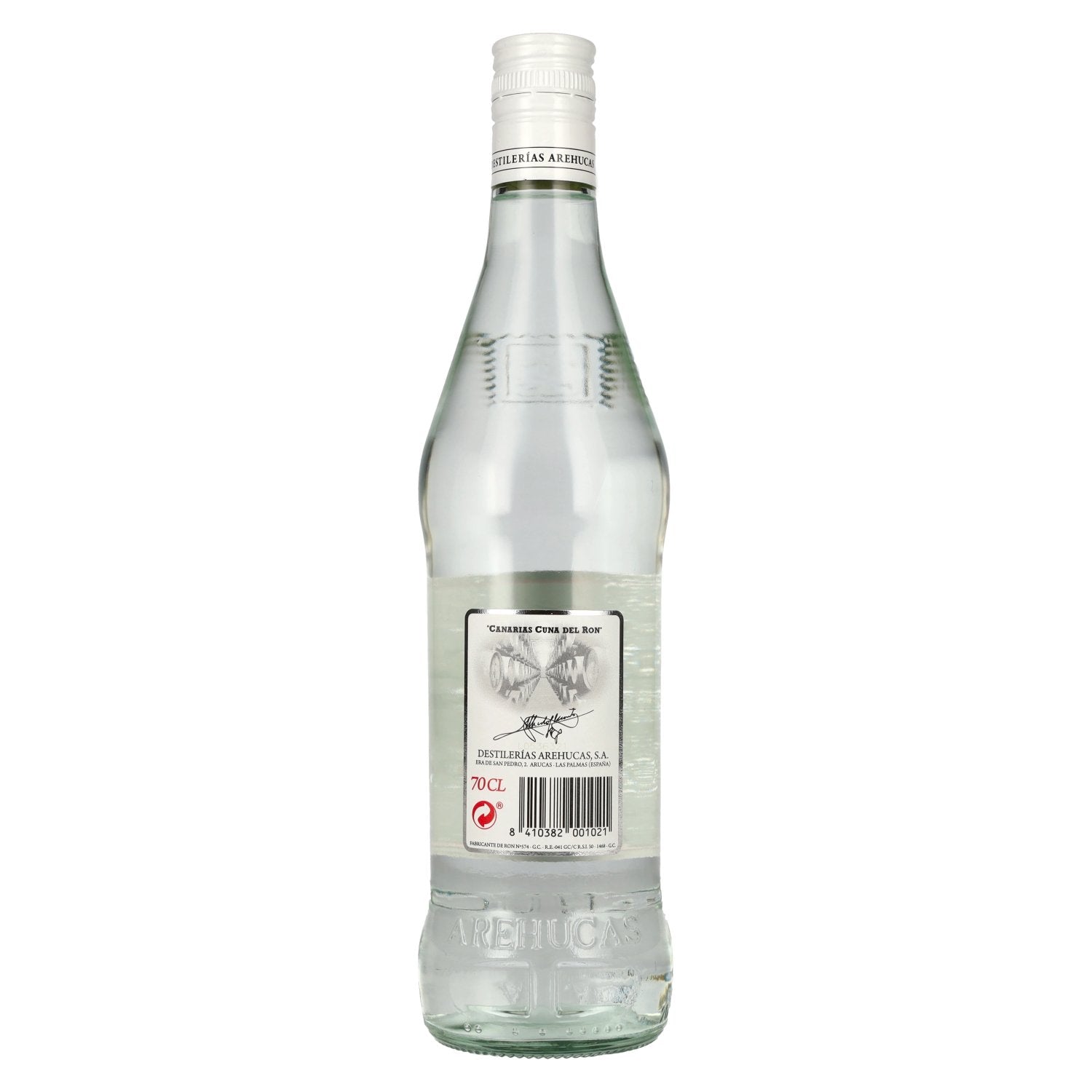 Ron Arehucas Carta Blanca 37,5% Vol. 0,7l