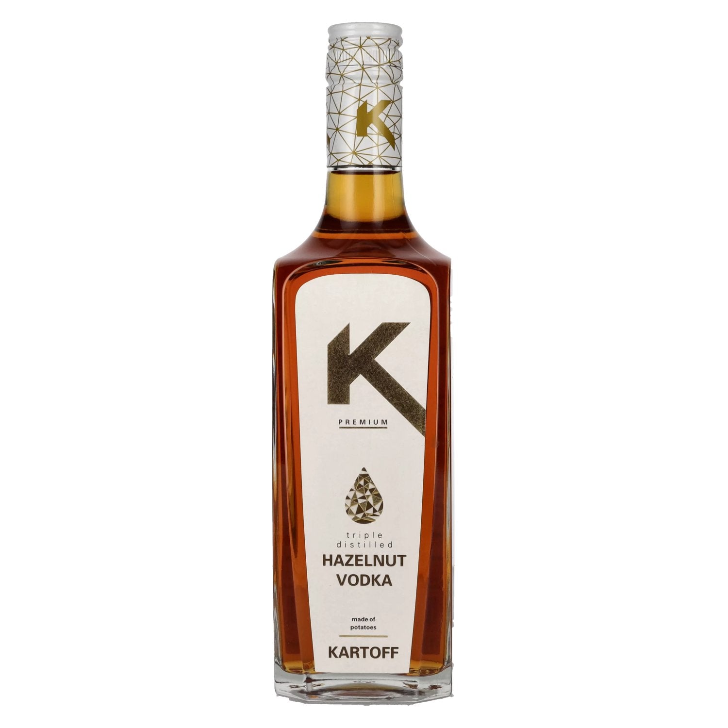 Kartoff Drievoudig Gedistilleerd Hazelnoot Vodka 38 Vol. 0,7l
