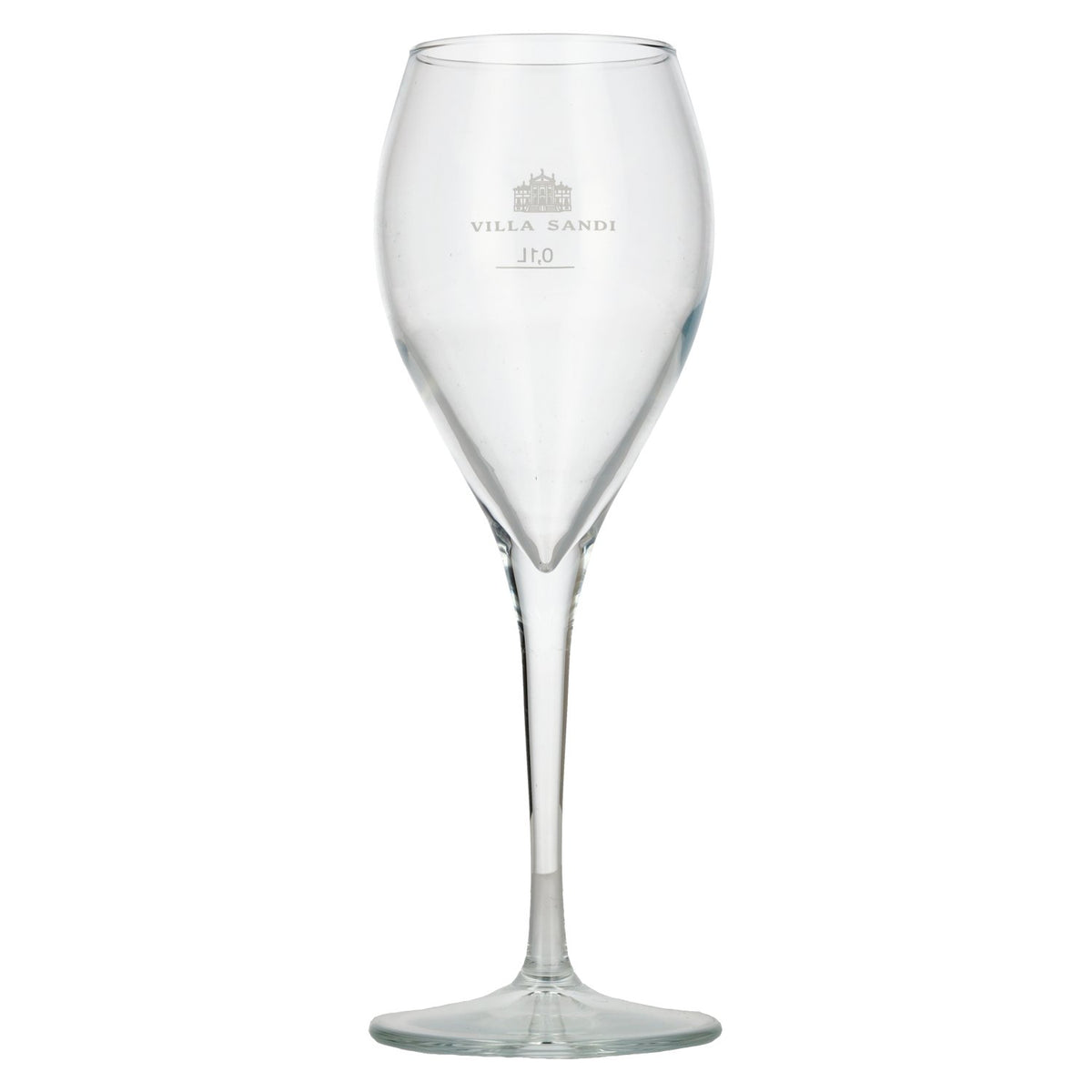 Villa Sandi-glas met maatverdeling, 0,1 l