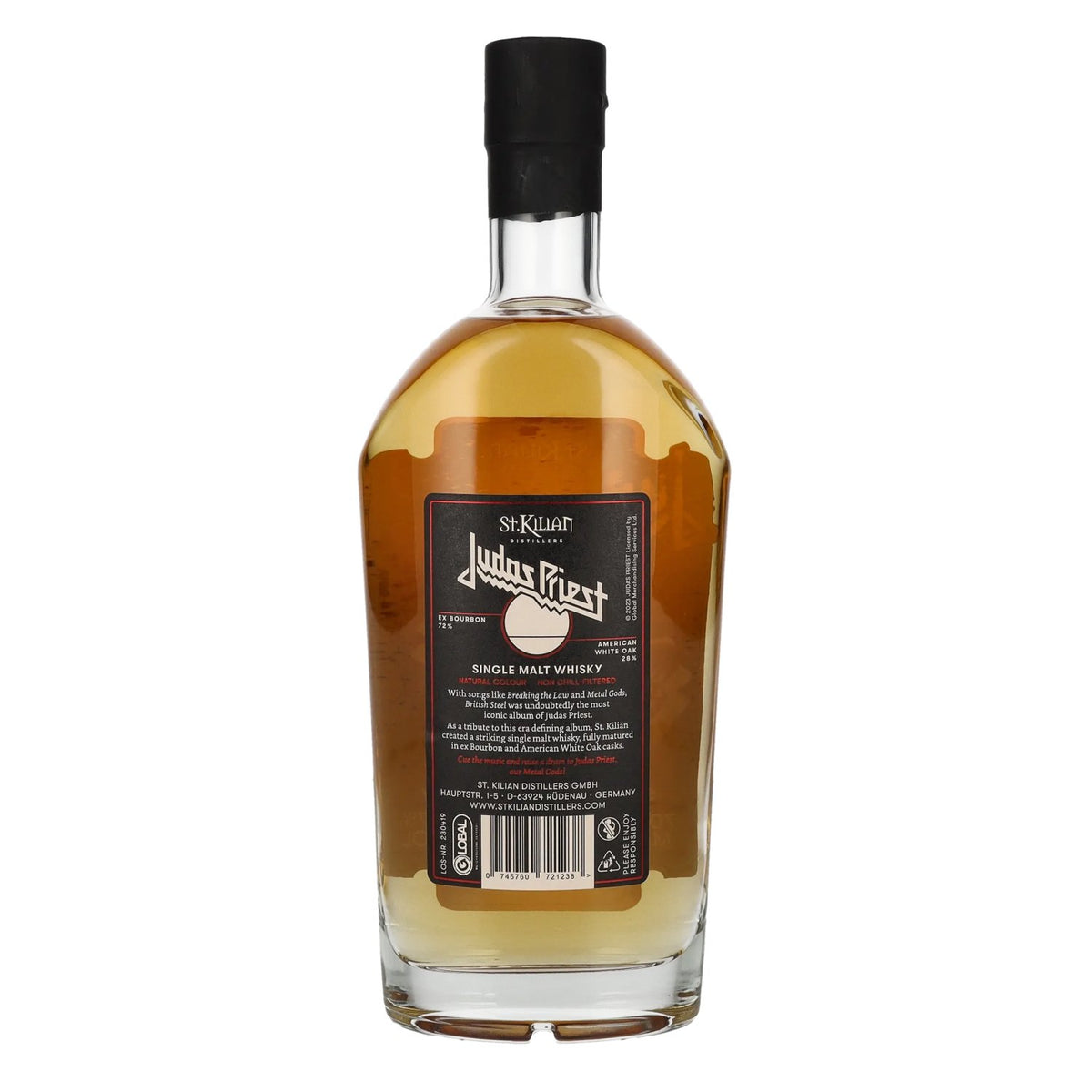 Judas Priest BRITISH STEEL Single Malt Whisky 47% vol. 0,7 l