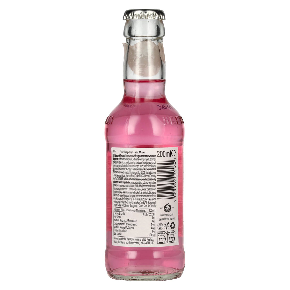 Fentimans PINK GRAPEFRUIT Tonic Water 0.2 l
