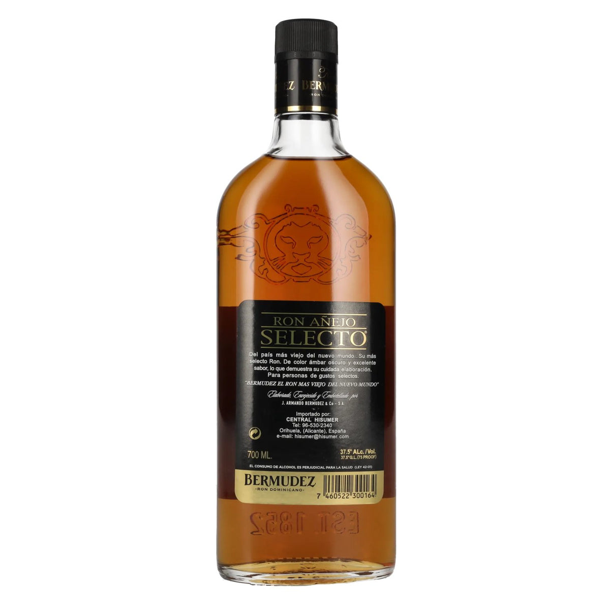 Bermudez Ron Añejo SELECTO Dominicaanse rum 37,5% vol. 0,7 l