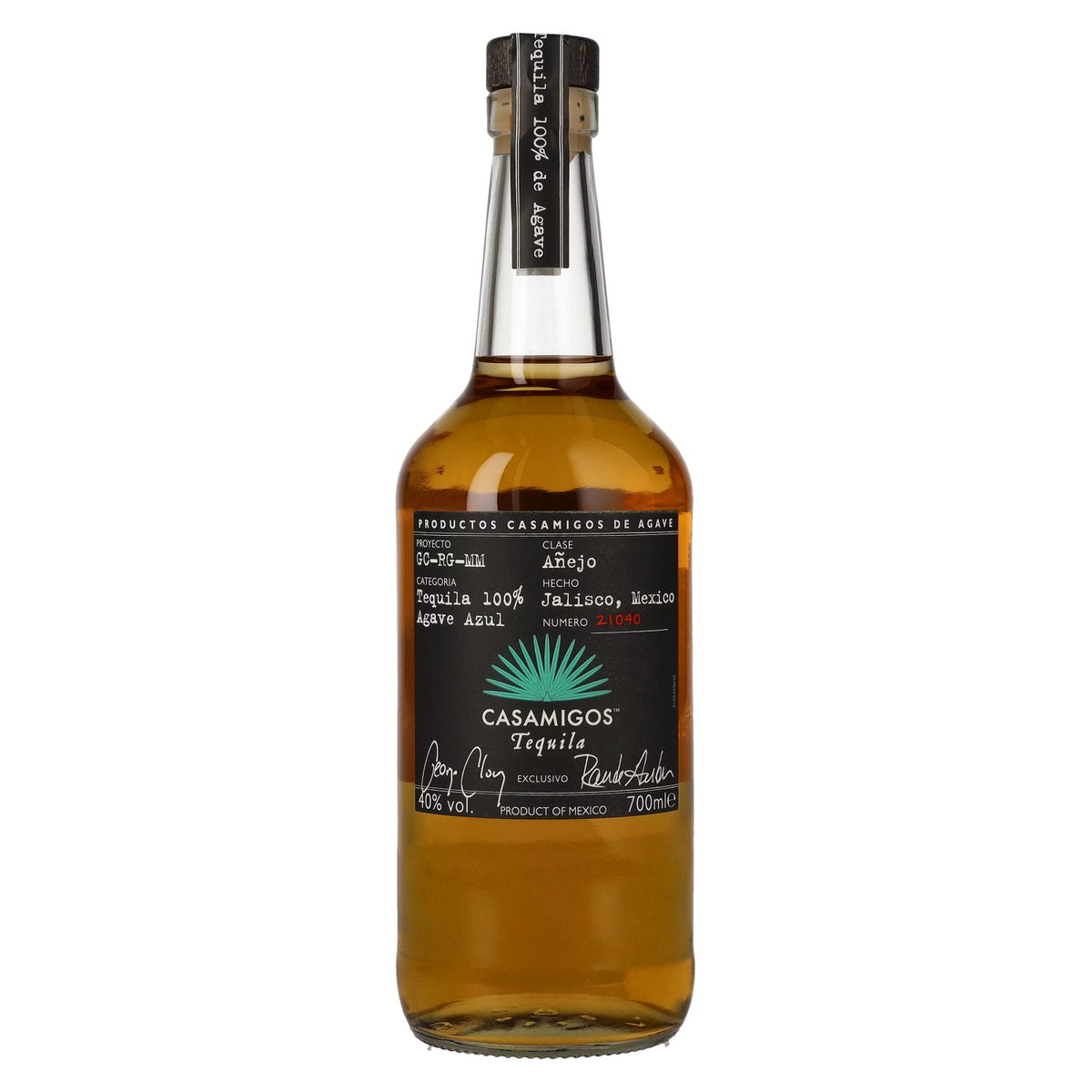 Casamigos Tequila Añejo 100% Agave Azul 40% vol. 0,7l