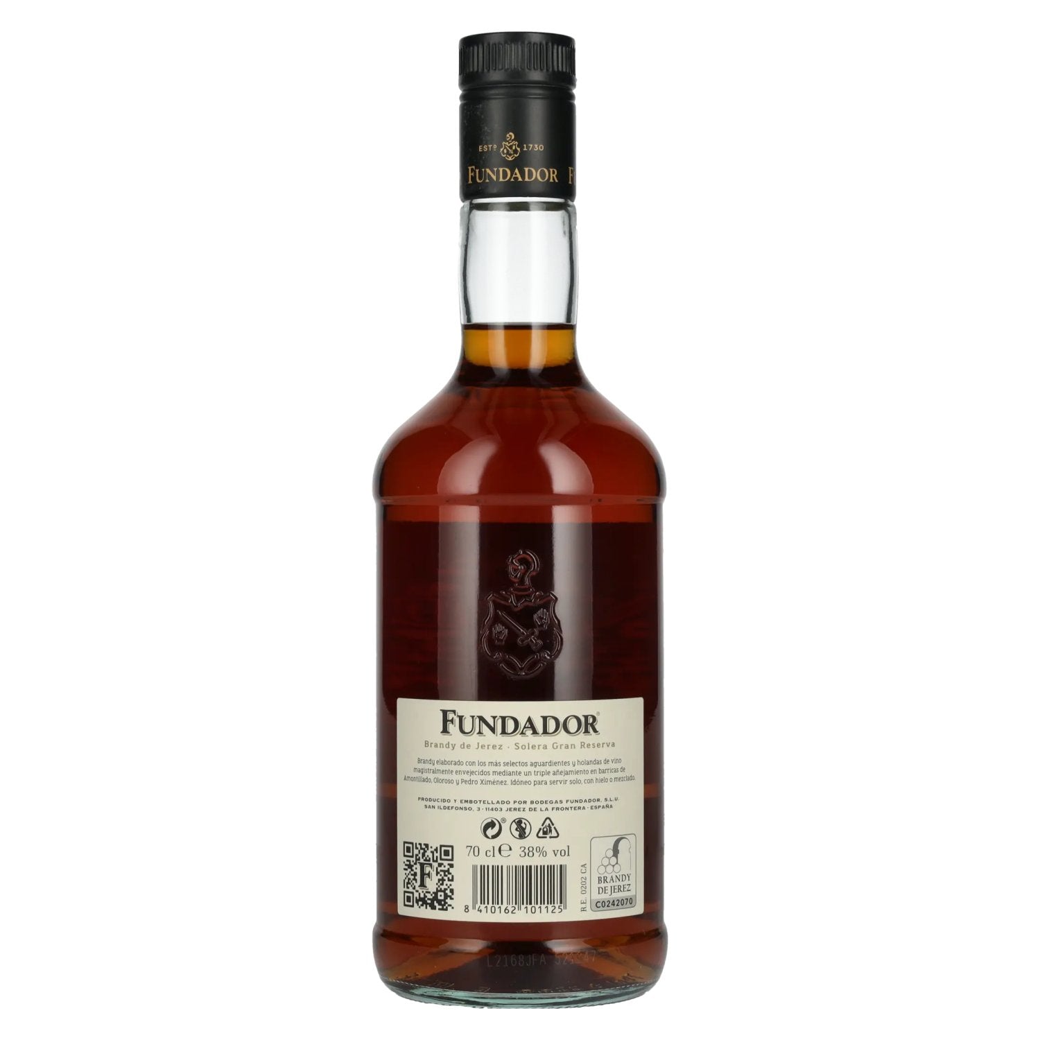 Fundador Triple Madera Sherry Casks Brandy de Jerez 38% Vol. 0,7l