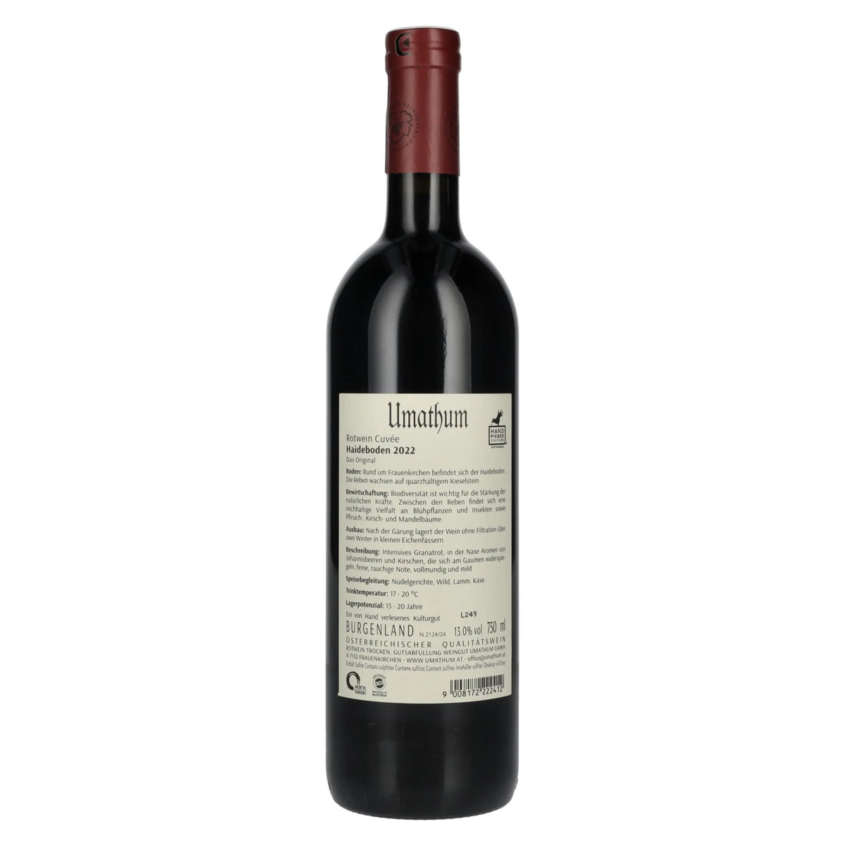 Umathum Haideboden Cuvée 2022 13% vol. 0,75 l