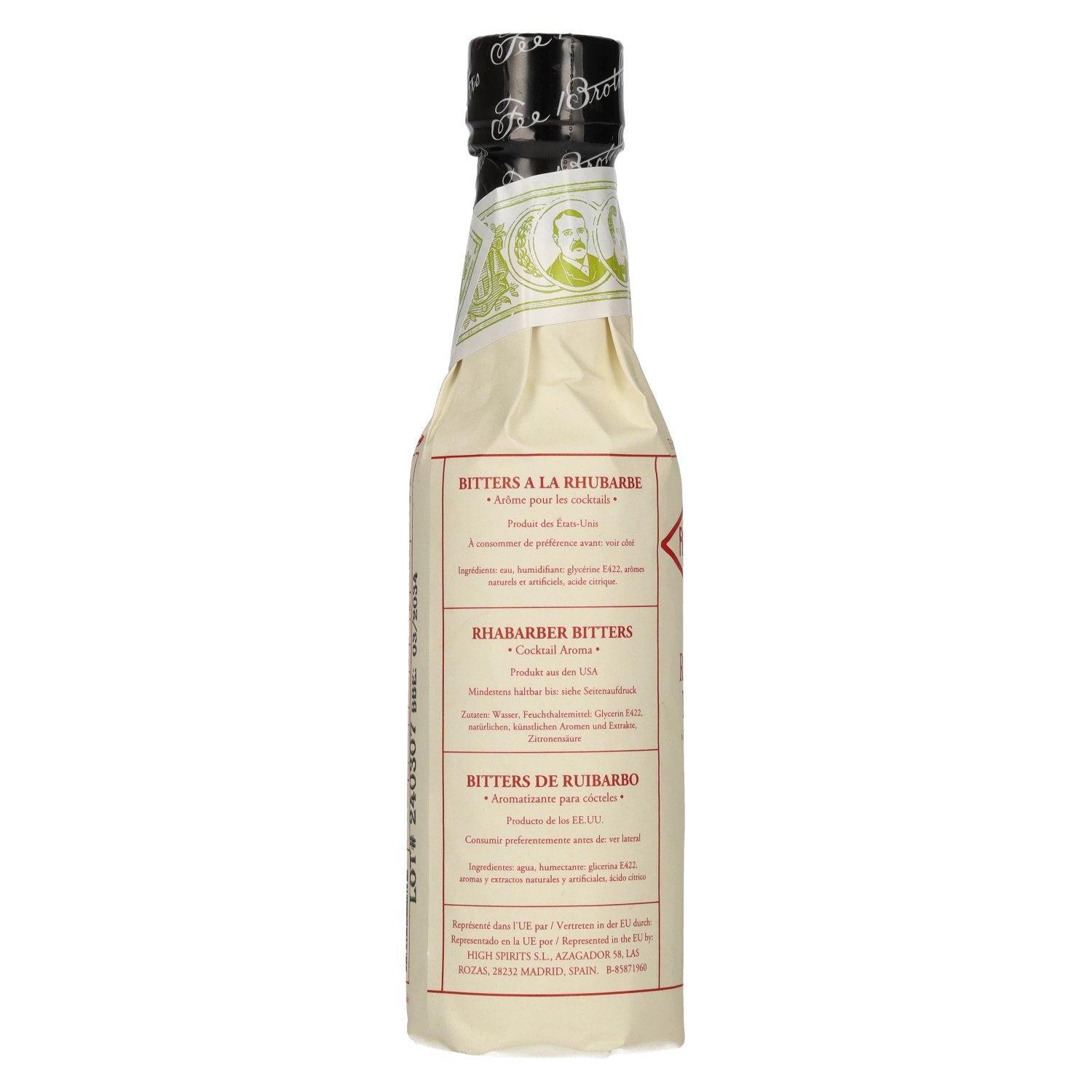 Fee Brothers Rhubarb Bitters 4,5% vol. 0,15l