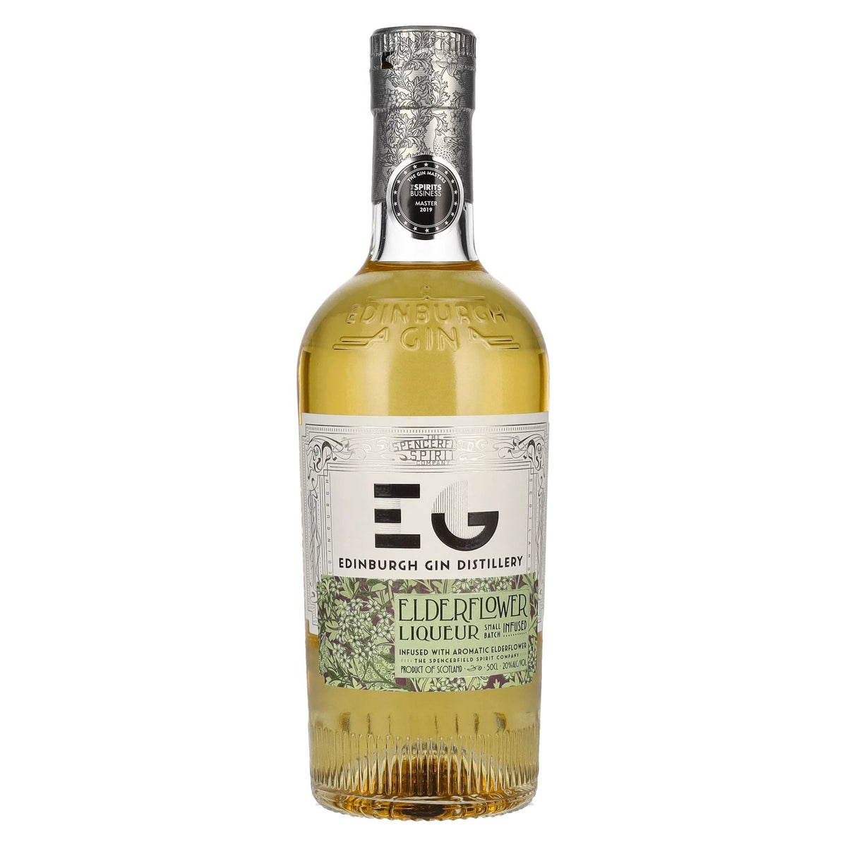 Gin aux fleurs de sureau d'Édimbourg, 20 % vol., 0,5 l