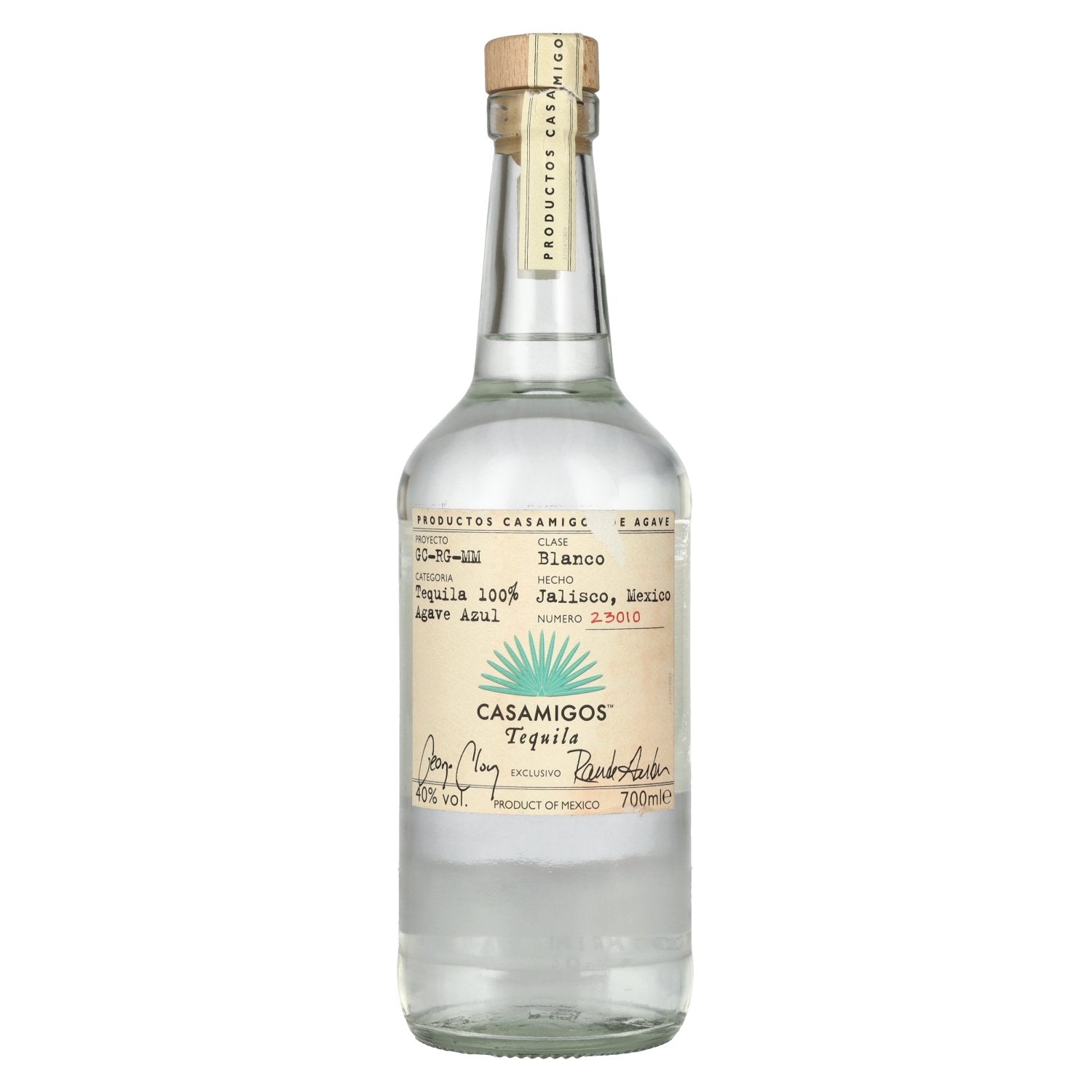 Casamigos Tequila Blanco 100% Agave Azul 40% Vol. 0,7l