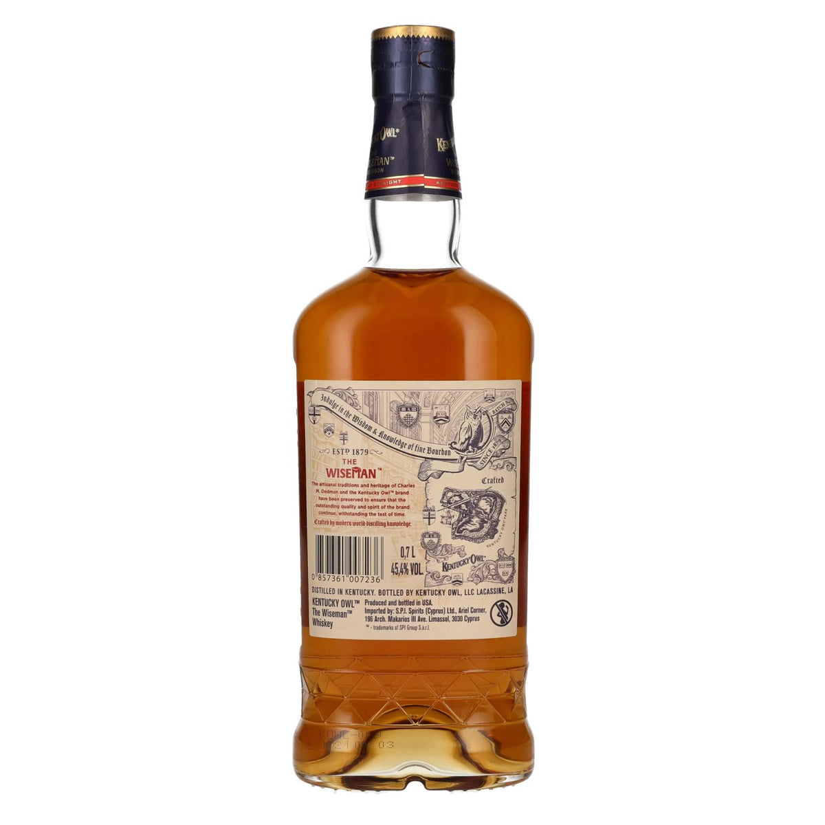 Kentucky Owl Bourbon The WISEMAN Kentucky Straight Bourbon Whiskey 45,4 % vol. 0,7 l