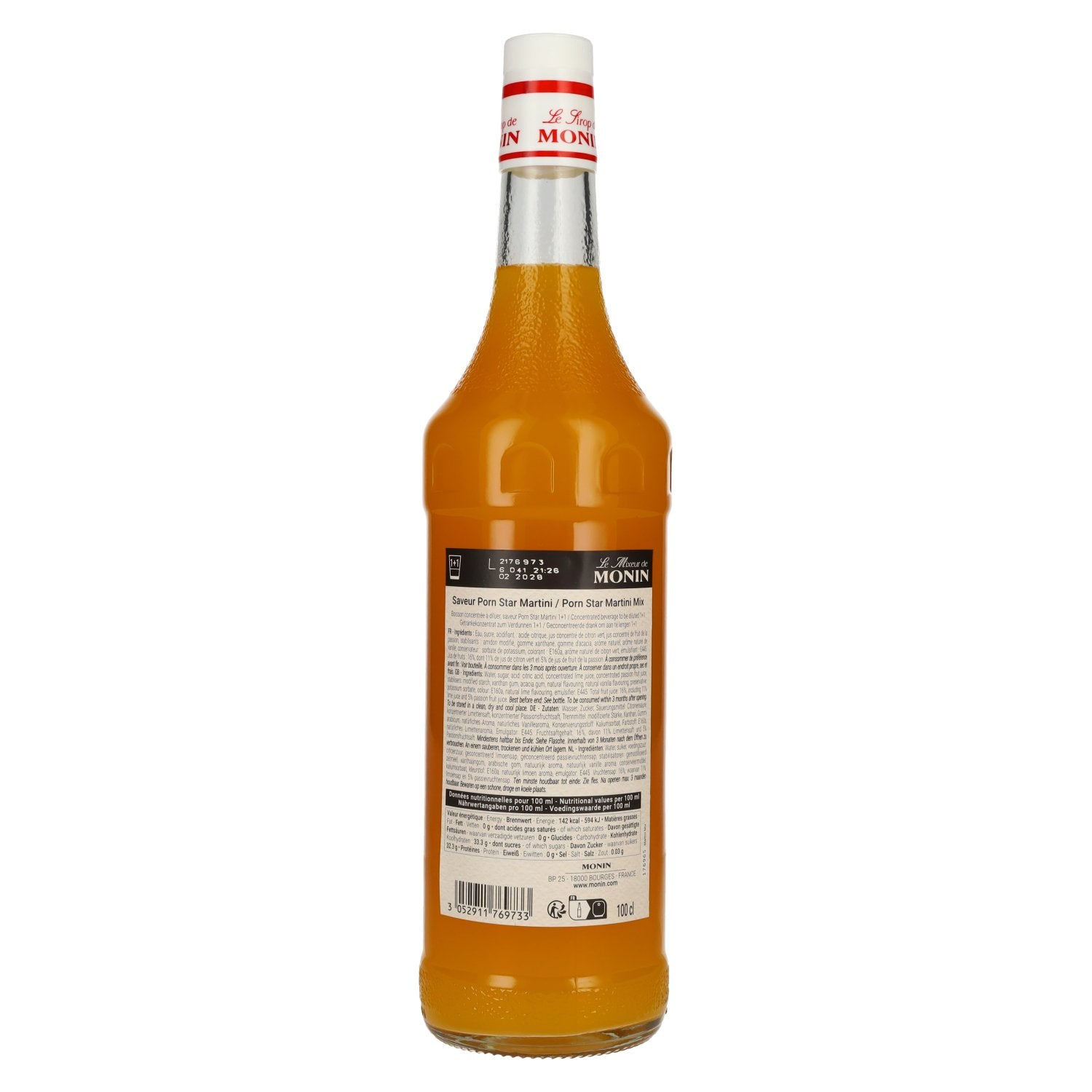 Le Mixeur de Monin PORN STAR MARTINI MIX Cocktailmixers 1 l