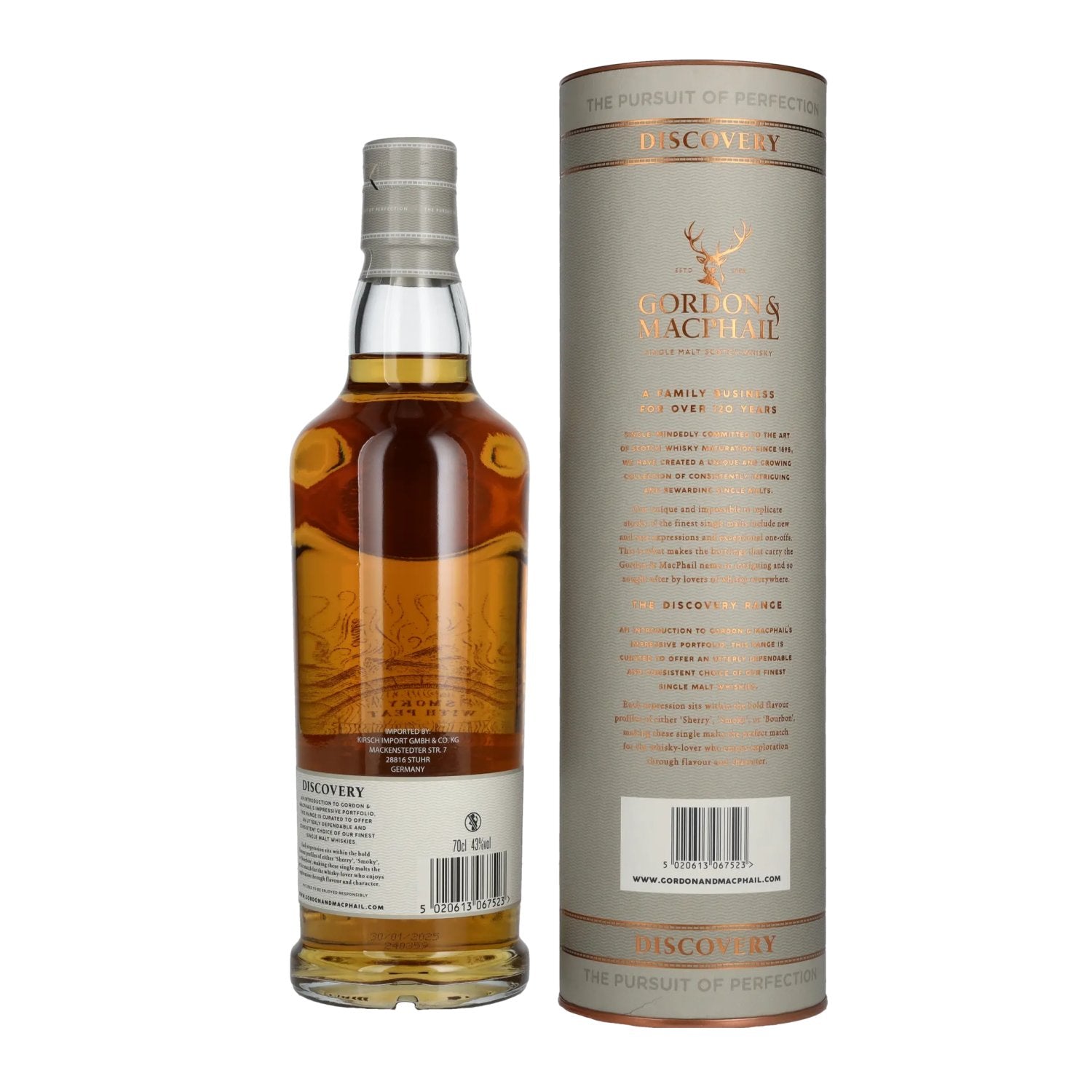 Gordon &amp; MacPhail Ledaig Whisky 12 Years Old DISCOVERY Single Malt Scotch Whisky 43% Vol. 0,7l in geschenkverpakking