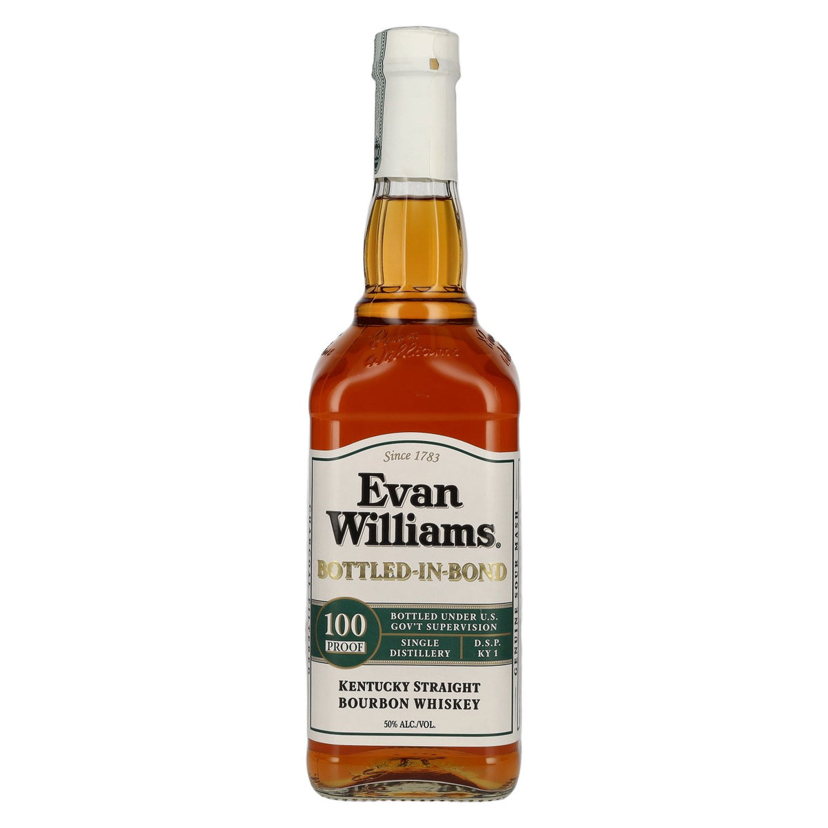 Evan Williams BOTTLED-IN-BOND Kentucky Straight Bourbon Whiskey 50% vol. 0,7 l