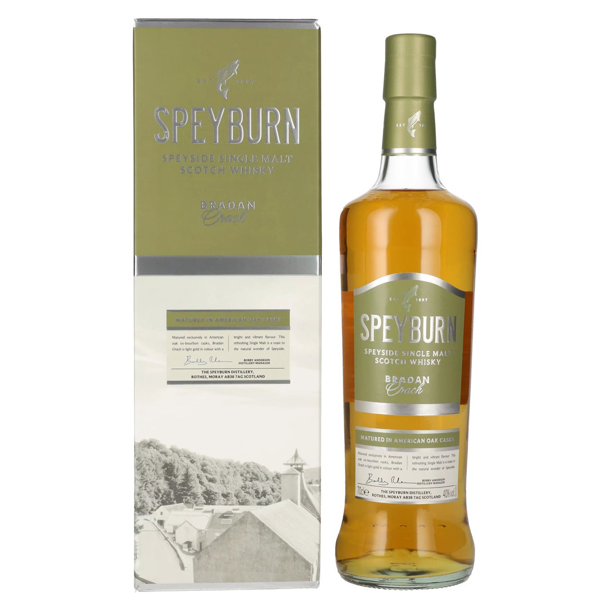 Speyburn BRADAN ORACH Speyside Single Malt Scotch Whisky 40% Vol. 0,7l en coffret cadeau