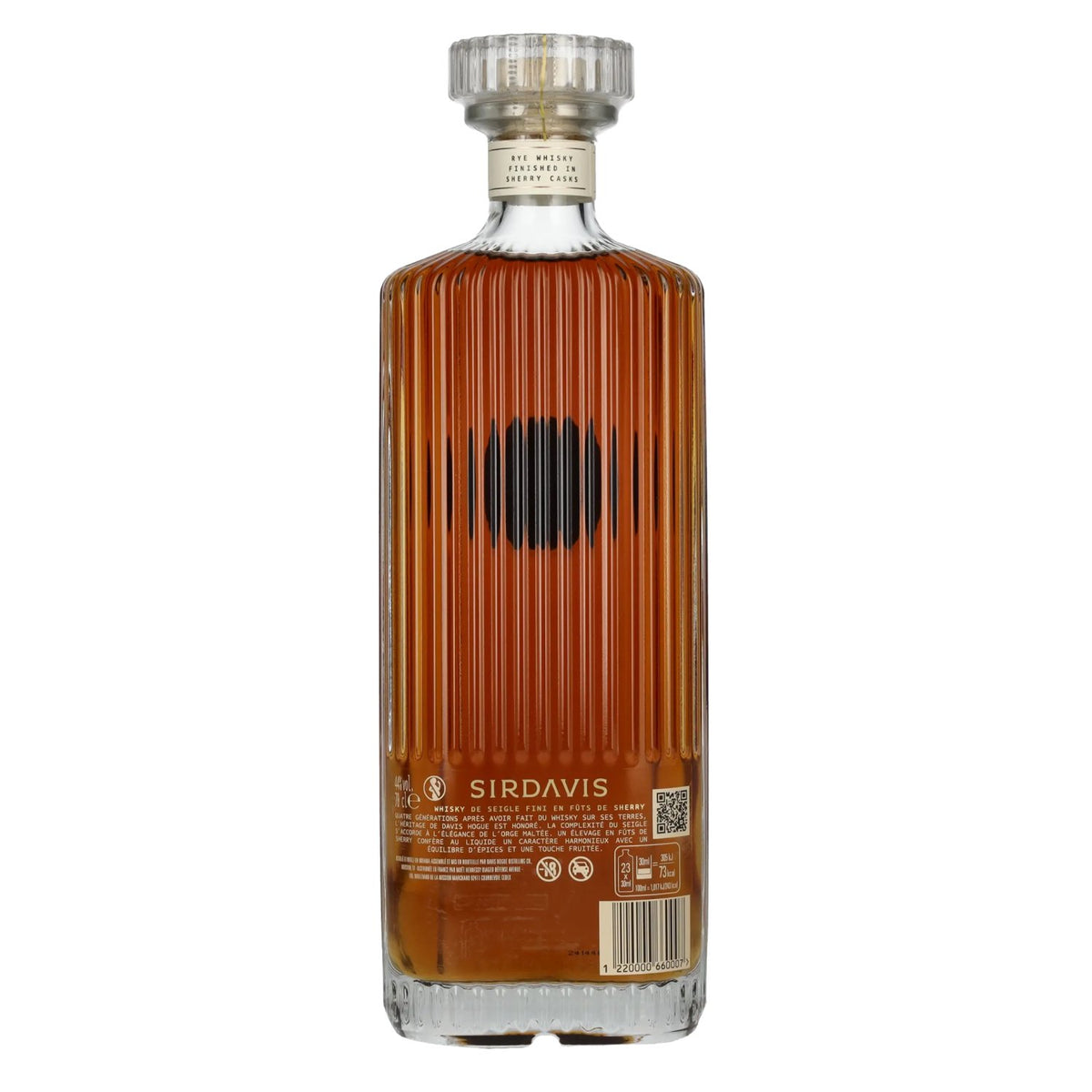 SirDavis American Rye Whisky 44% vol. 0.7l
