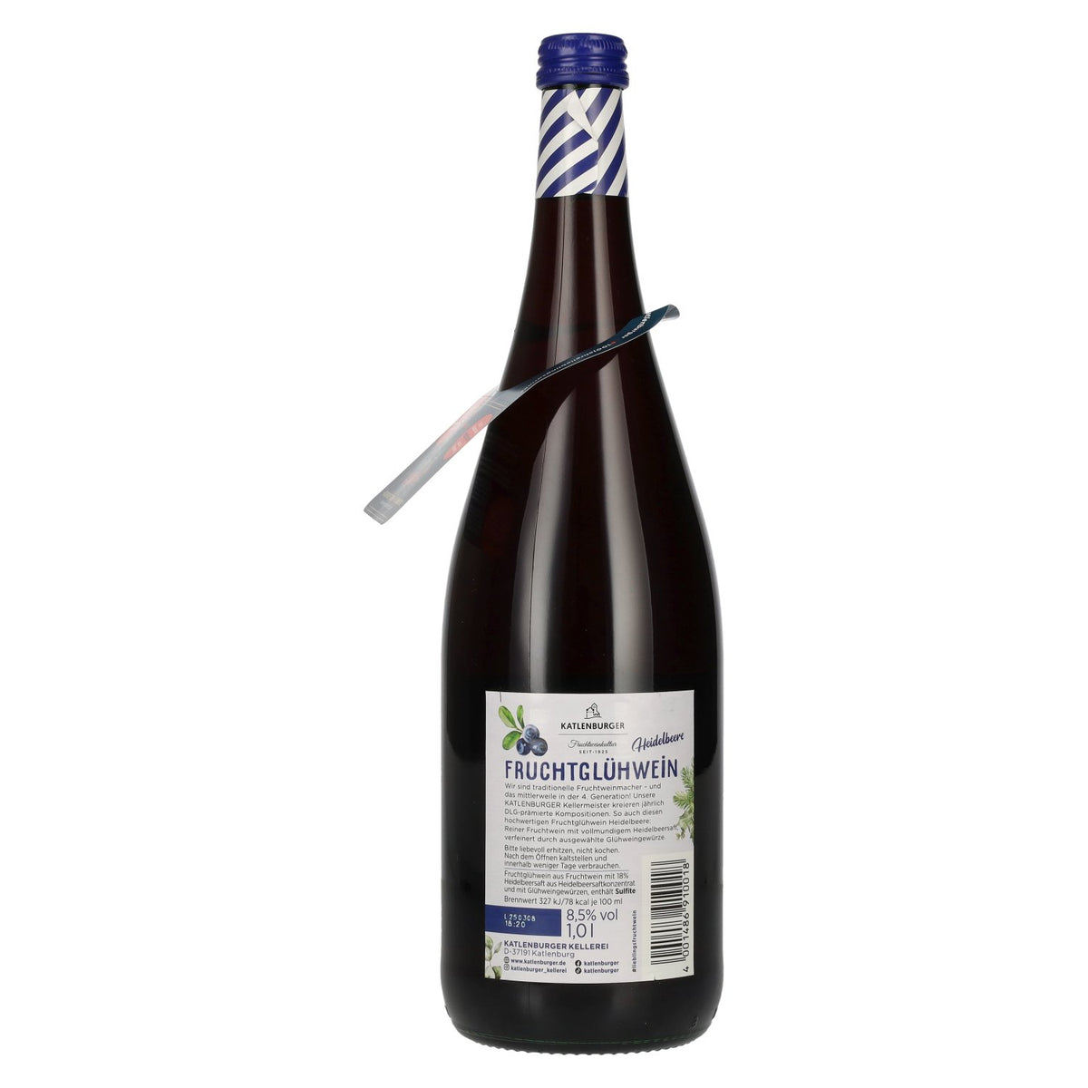 Vin chaud aux myrtilles de Katlenburg, 8,5 % vol., 1 l
