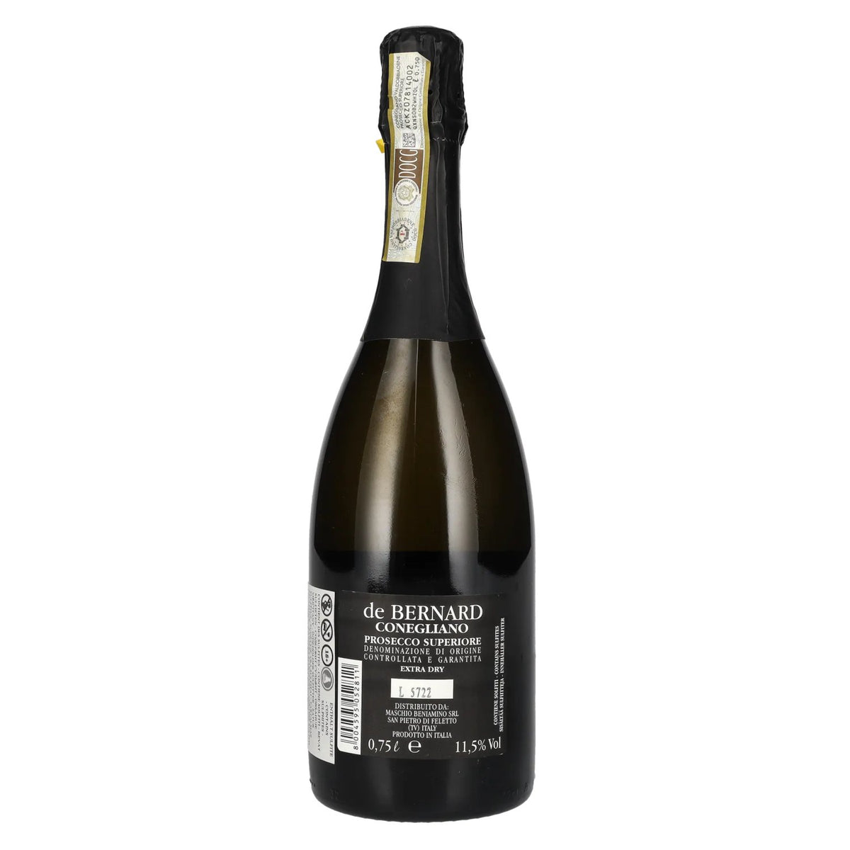 De Bernard Prosecco CONEGLIONE Prosecco Superiore DOCG Extra Dry 11,5% Vol. 0,75l