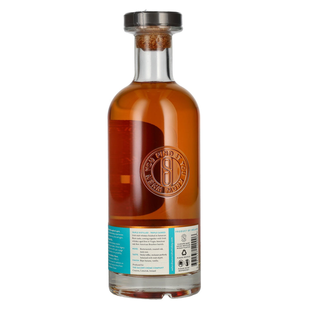Sailor's Home JOURNEY Whiskey irlandais 43 % vol. 0,7 l