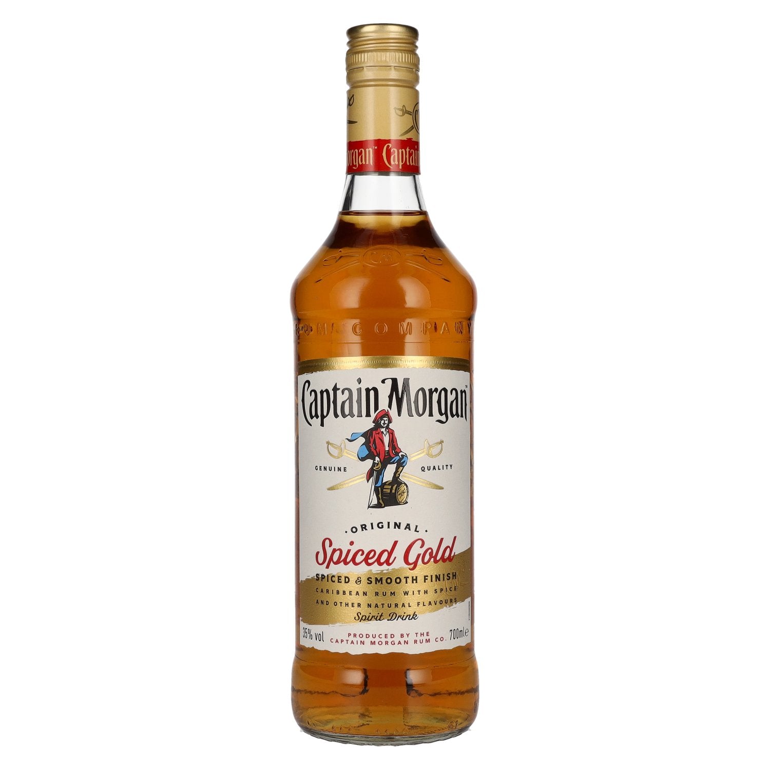 Captain Morgan Original Spiced Gold Spirit Drink 35% vol. 0,7l