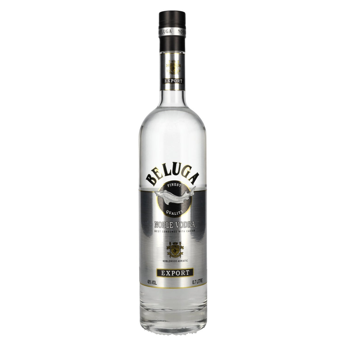 Beluga Noble Wodka EXPORT Montenegro 40% Vol. 0,7l