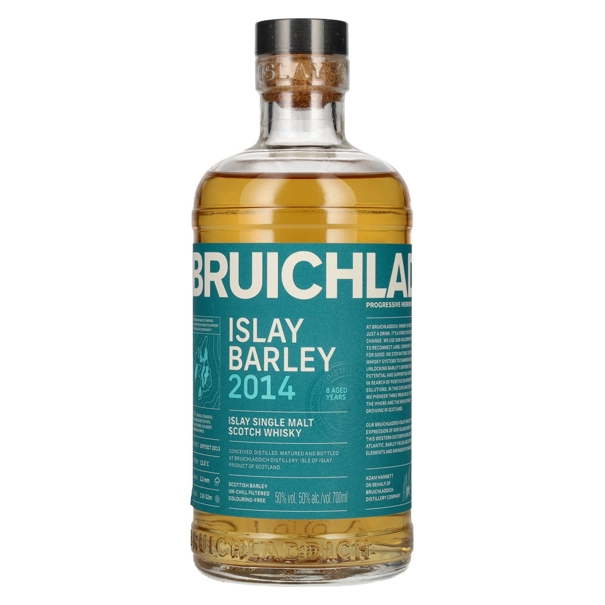 Bruichladdich ISLAY BARLEY 8 Years Old 2014 50% vol. 0,7l