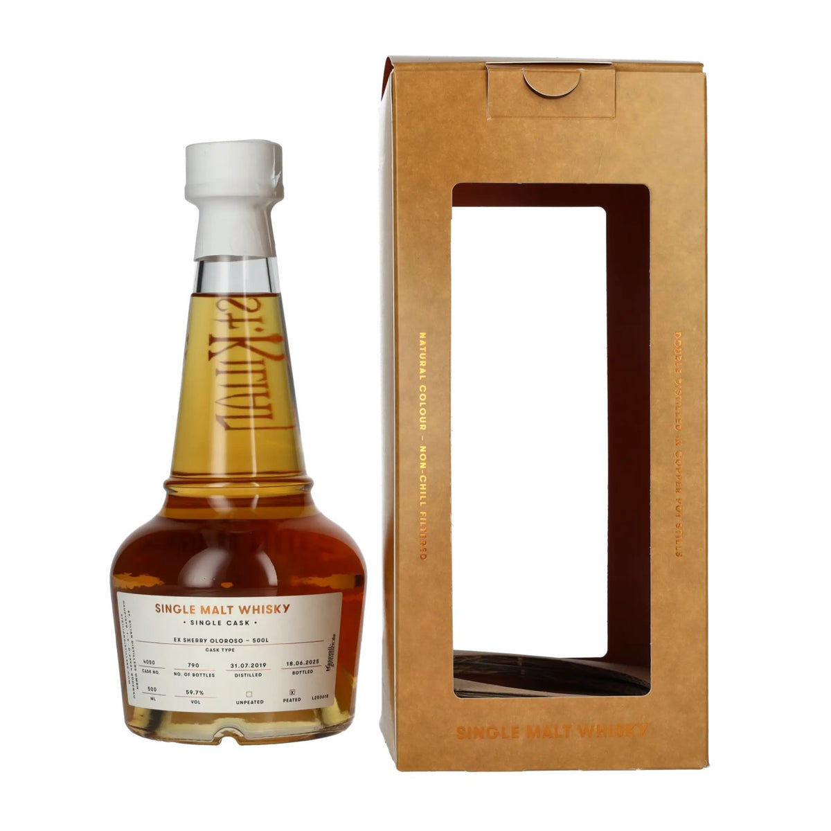 St. Kilian ULTRA HEAVILY PEATED Single Malt Whisky 59,7% Vol. 0,7l in Geschenkbox