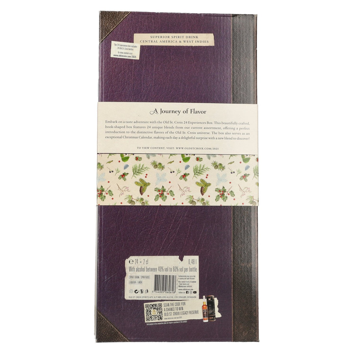 Old St. Croix A.H. Riise 24 Experiences 43,2% Vol. 24x0,02l Advent Calendar
