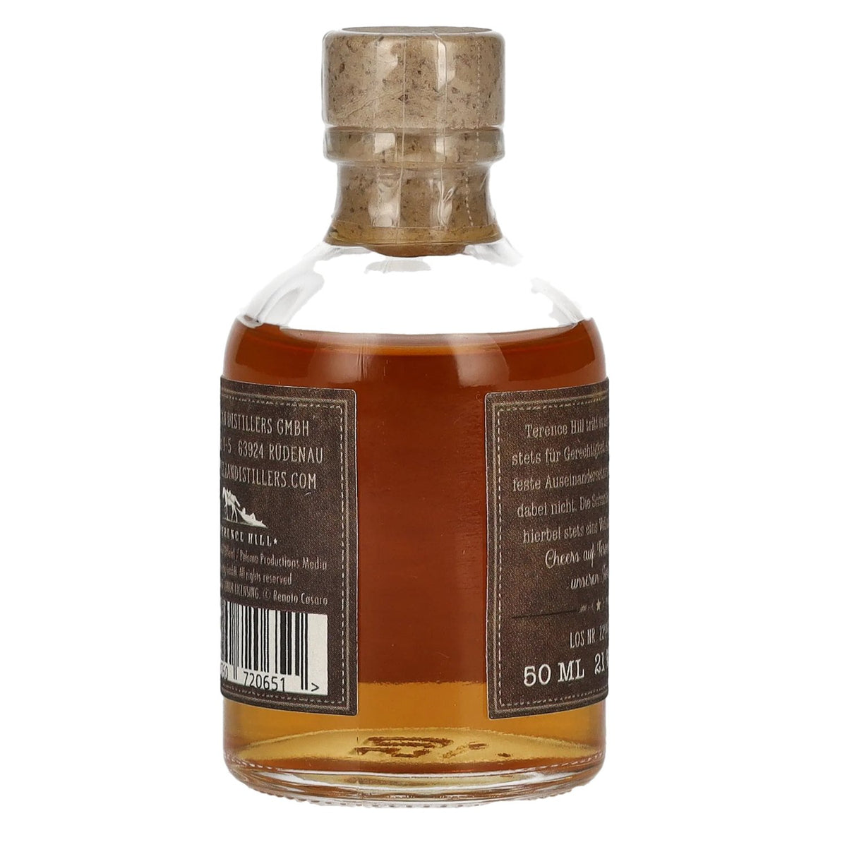 Terence Hill THE HERO « Voll Auf Die Nuss » Liqueur de noisette 21 % vol. 0,05 l