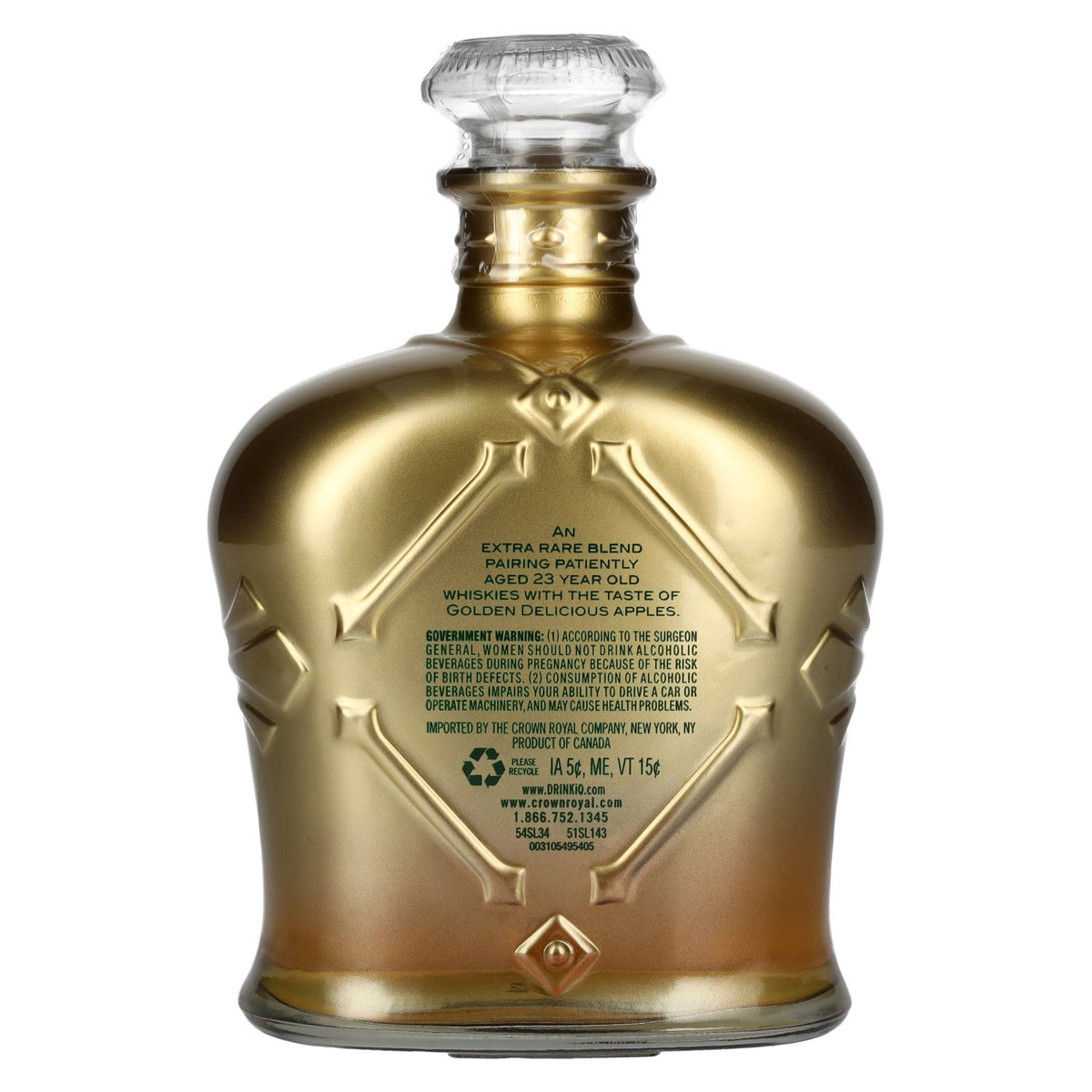 Crown Royal 23 Years Old GOLDEN APPLE Flavoured Whisky 40% Vol. 0,7l