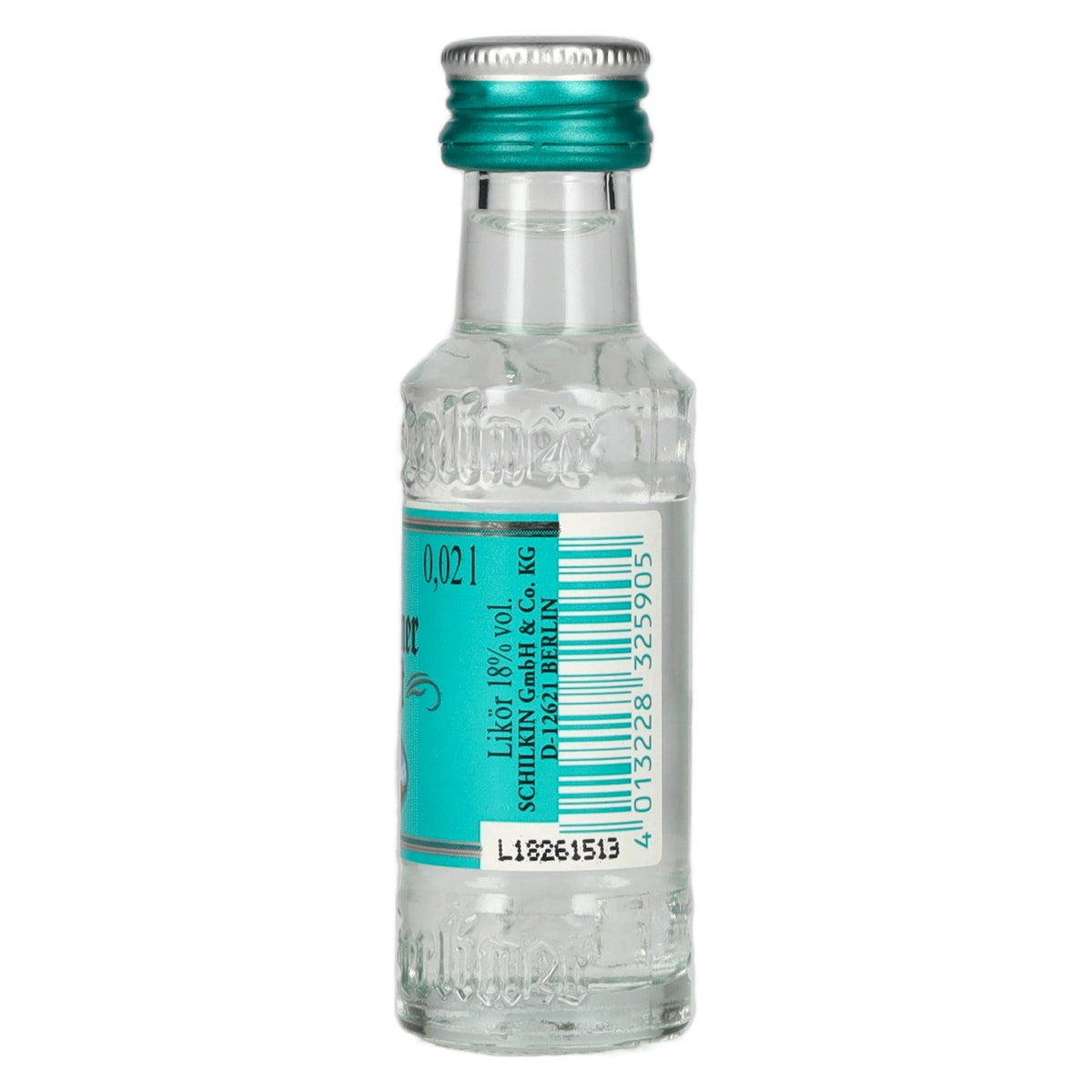 Berliner Luft DER FRISCHE Pfefferminzlikör 18% Vol. 24x0,02l