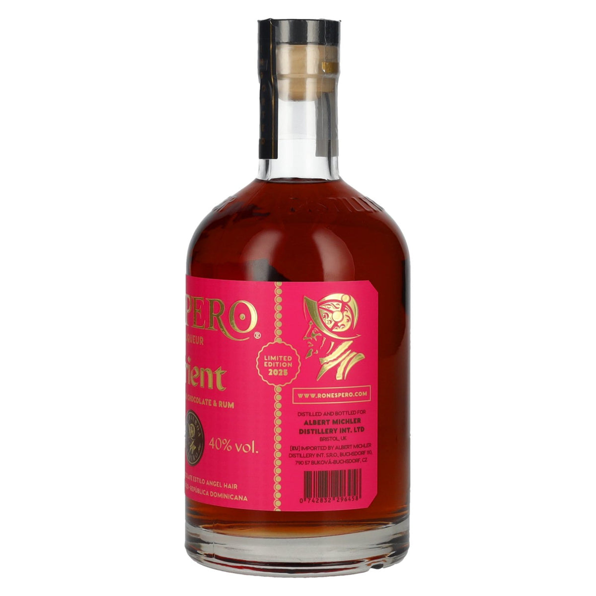 Ron Espero ORIENT Angel Hair Chocolate & Rum Liqueur Limited Edition 40% Vol. 0,7l