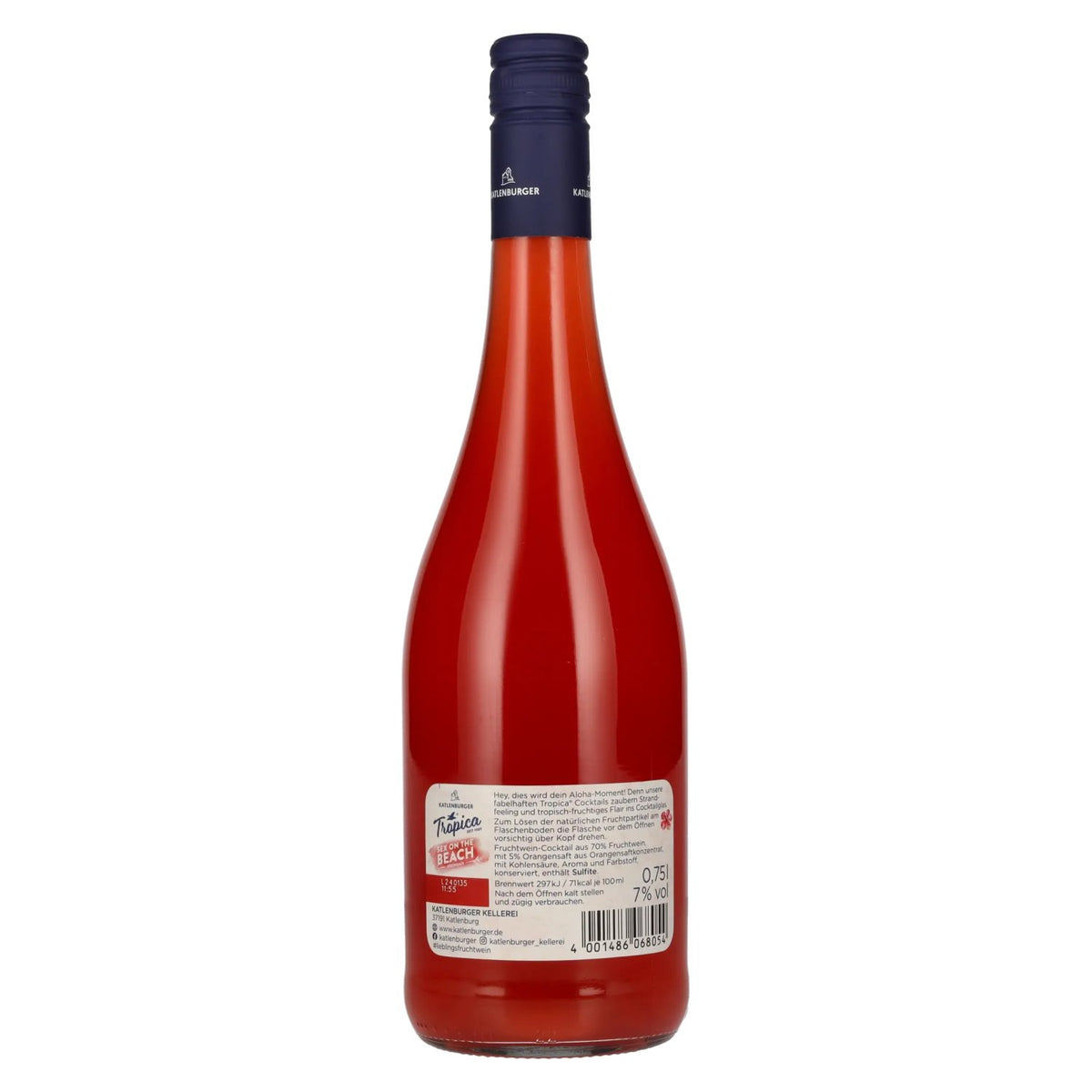 Katlenburger Tropica Cocktail Sex On The Beach 7% Vol. 0,75l