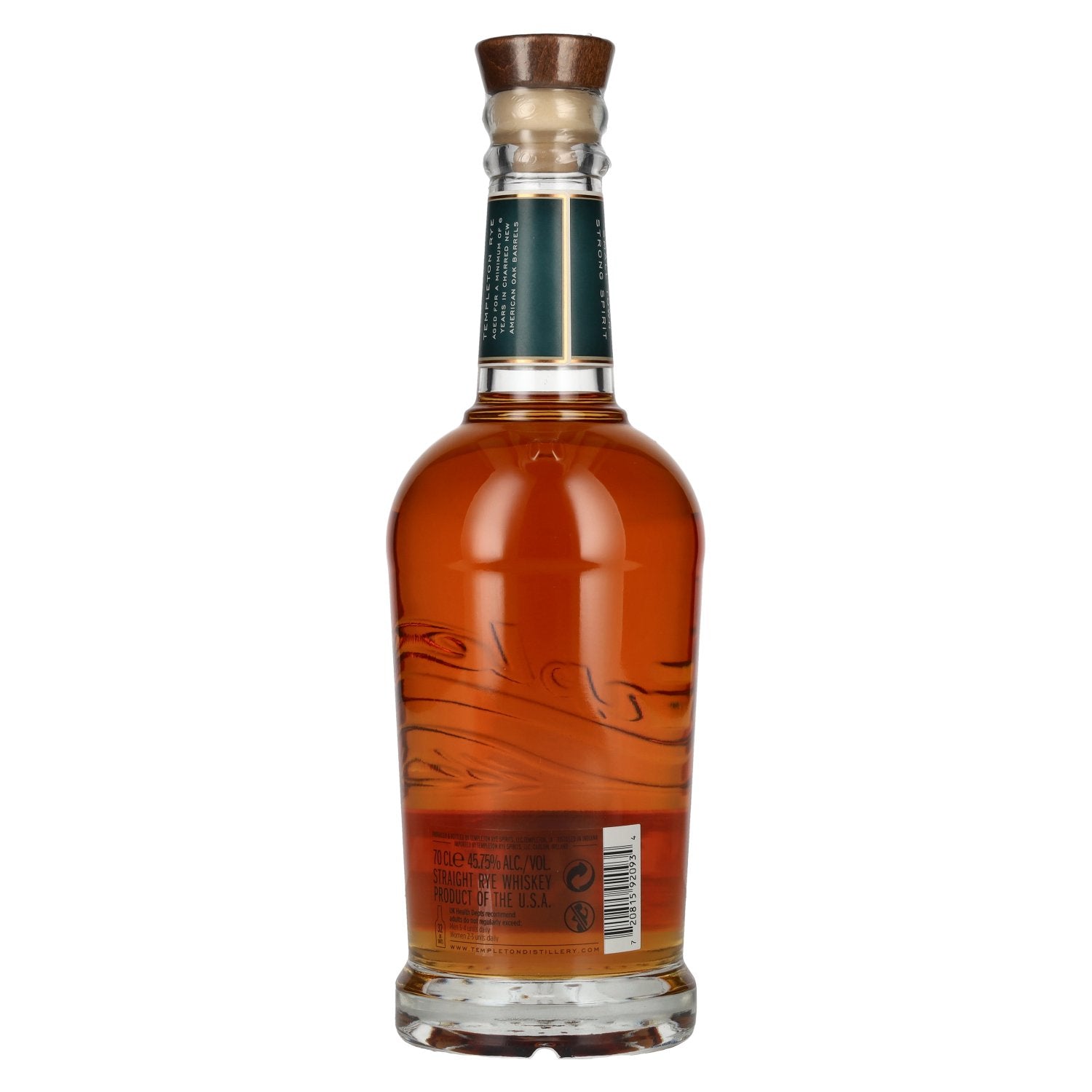 Templeton Rye 6 Years Old Straigth Rye Whiskey 45,8% Vol. 0,7l