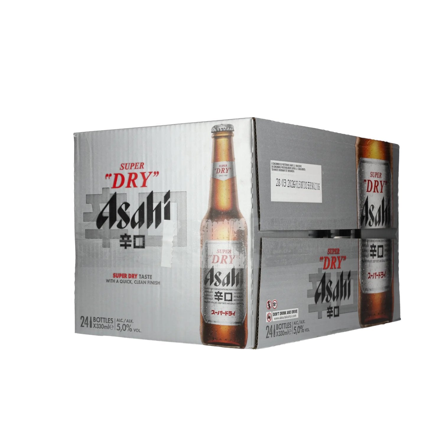 ASAHI Super Dry Beer 5% Vol. 24x0,33l