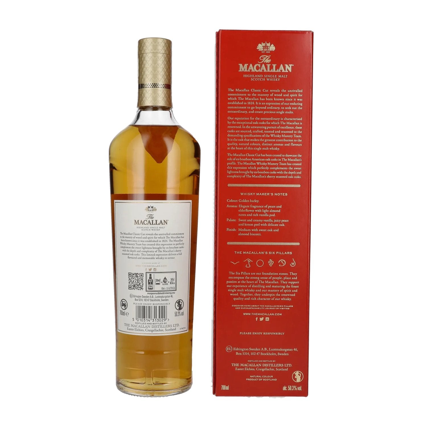 The Macallan CLASSIC CUT Limited Edition 2023 50,3% Vol. 0,7l in gift box