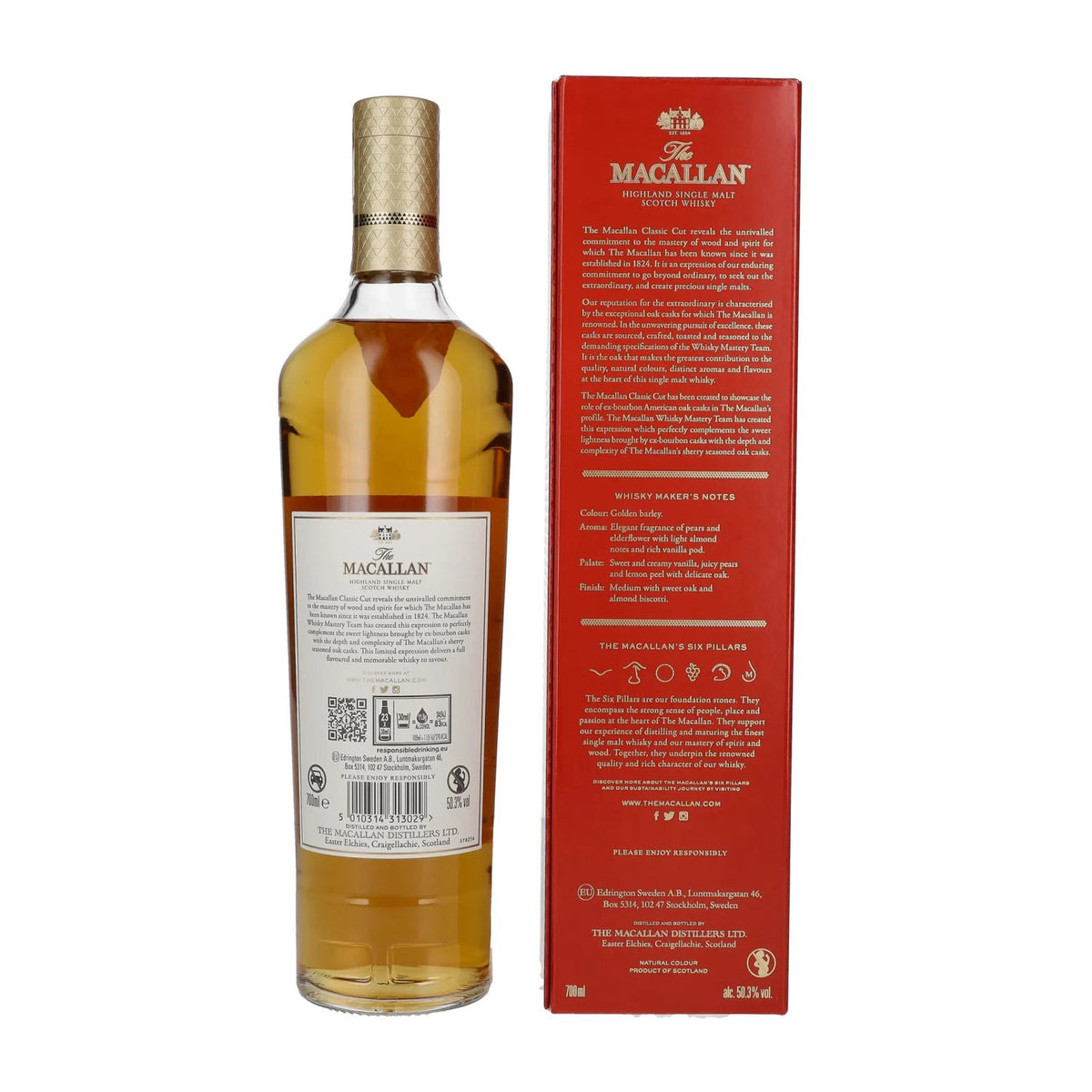 The Macallan CLASSIC CUT Limited Edition 2023 50,3% Vol. 0,7l in Geschenkbox