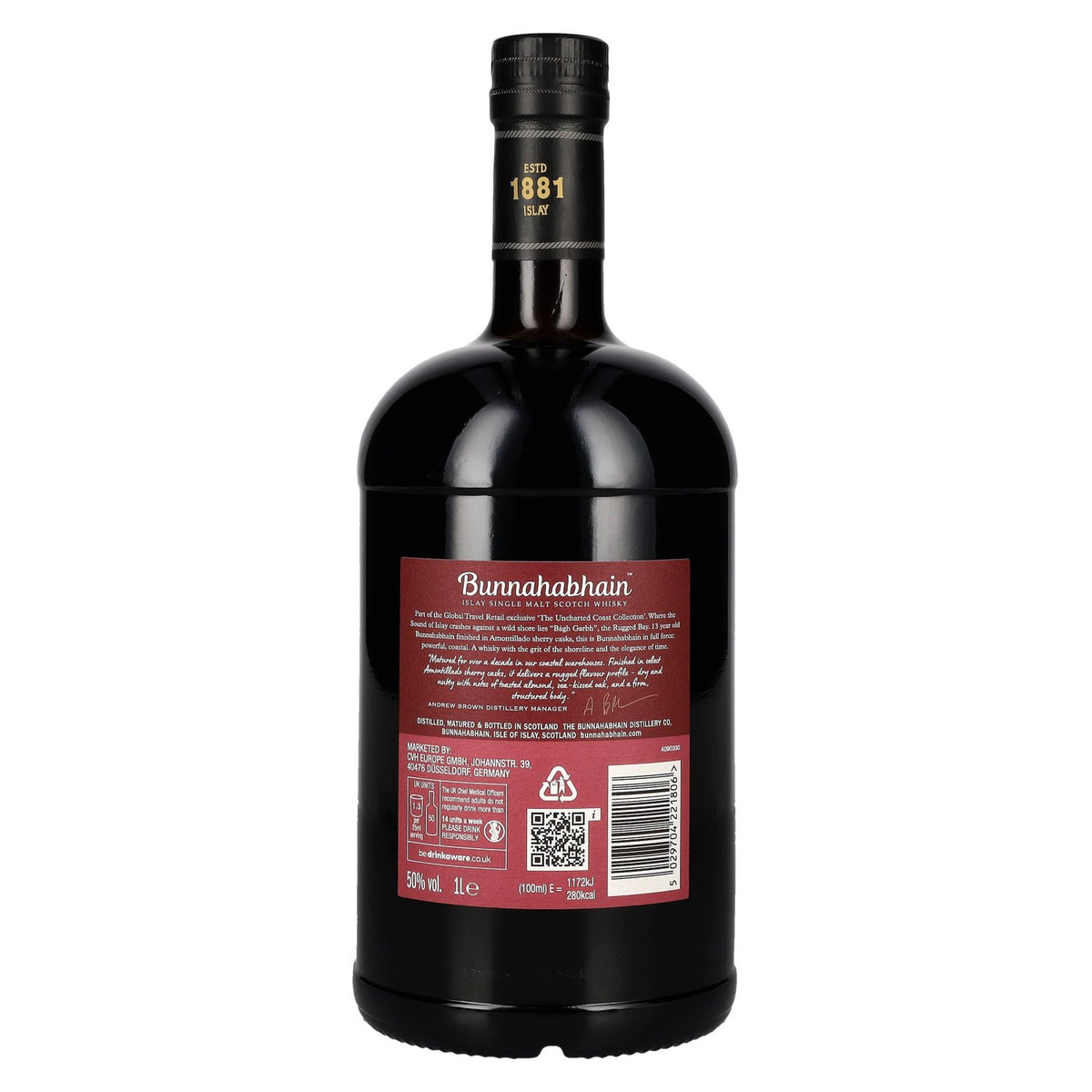 Bunnahabhain 13 Years Old BÀGH GARBH Islay Single Malt Scotch Whisky 50% Vol. 1l