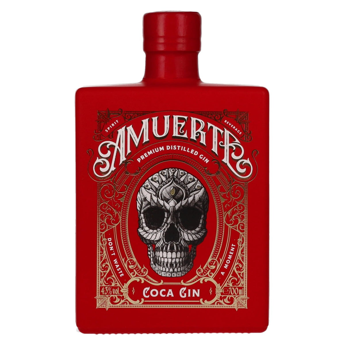 Amuerte COCA GIN - Rode Editie 43% Vol. 0,7l