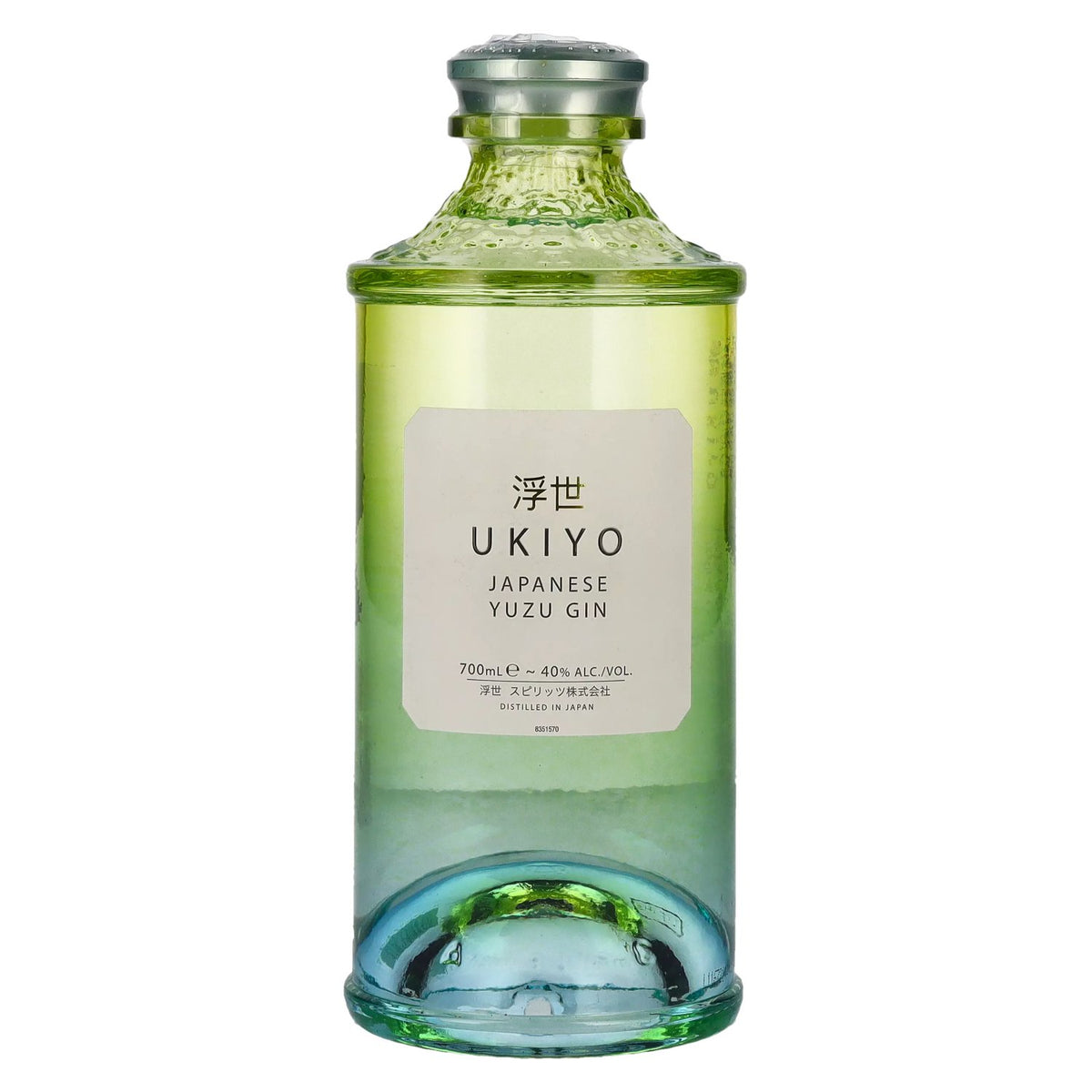 UKIYO Japanese Yuzu Gin 40% ABV 0.7l