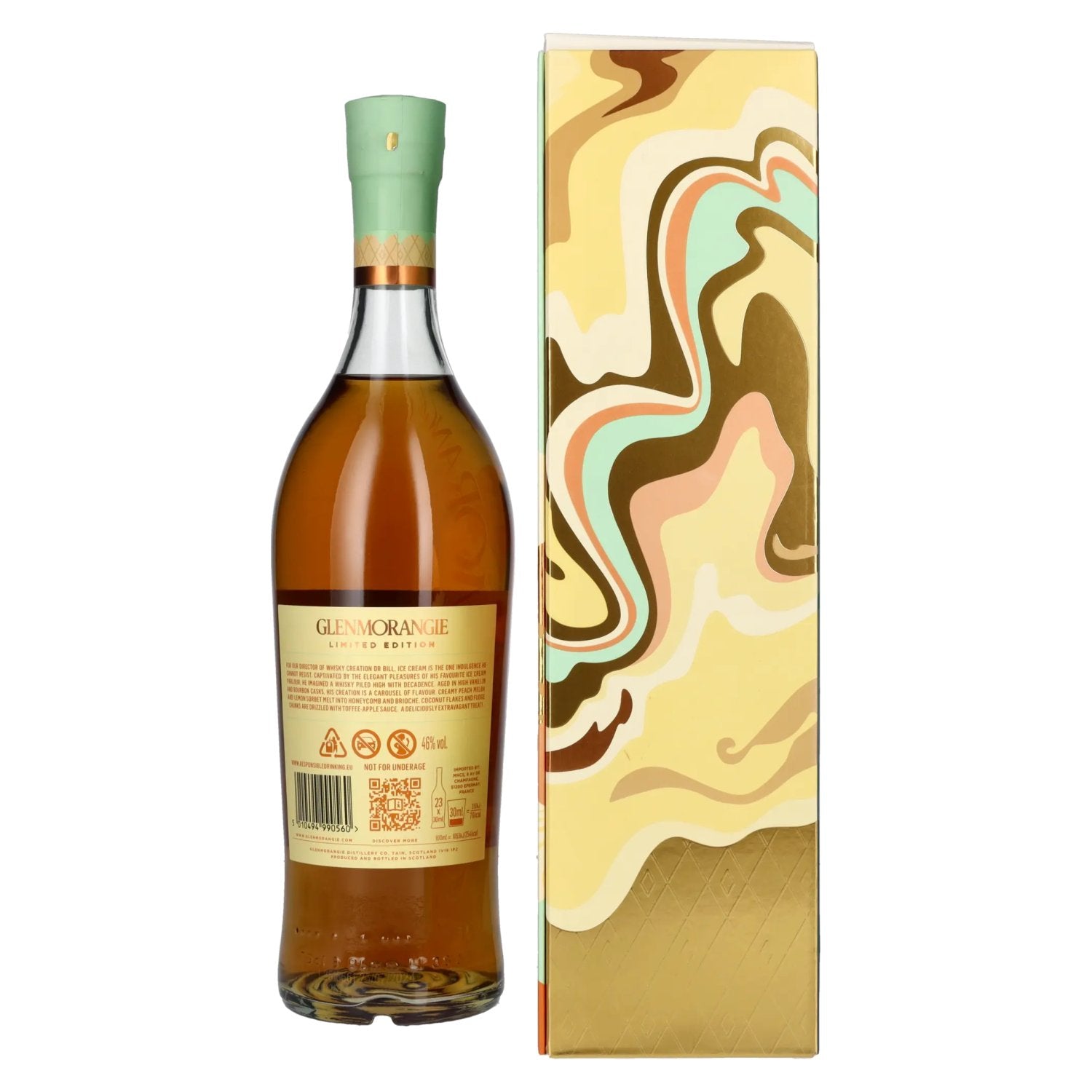 Glenmorangie A TALE OF ICE CREAM Highland Single Malt Limited Edition 46% Vol. 0,7l en boîte cadeau