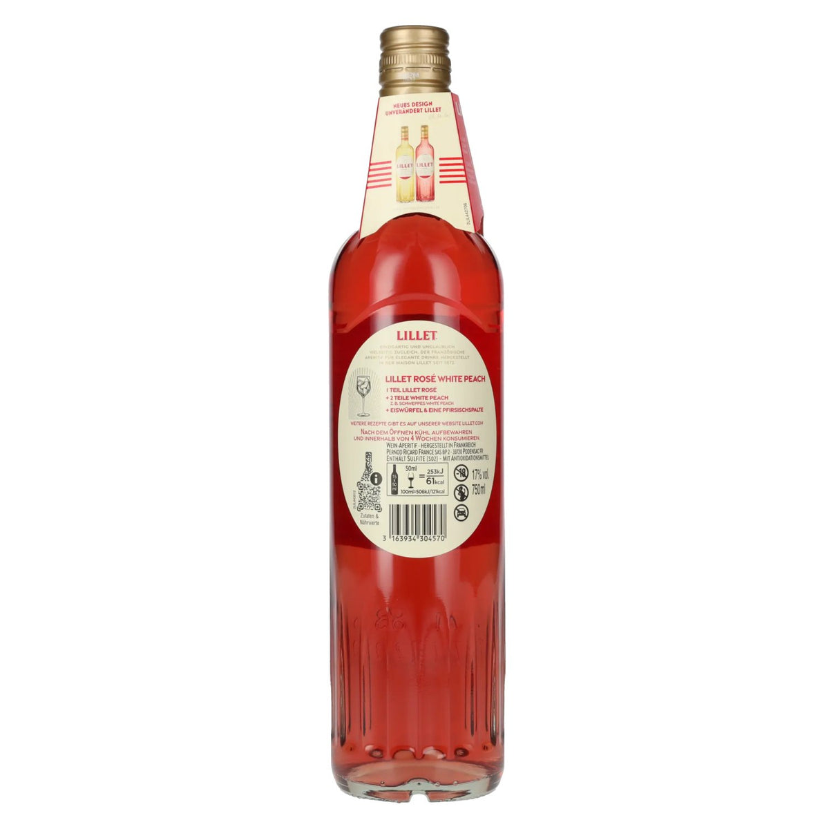 Lillet Rosé 17 % vol. 0,75 l