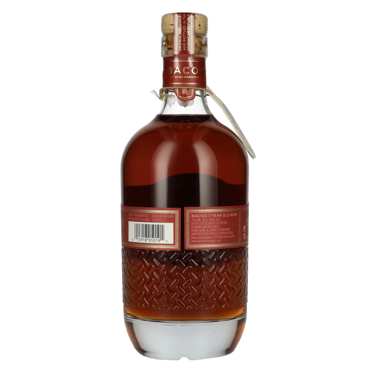 Bacoo Rum 7 Years Old 40% Vol. 0,7l