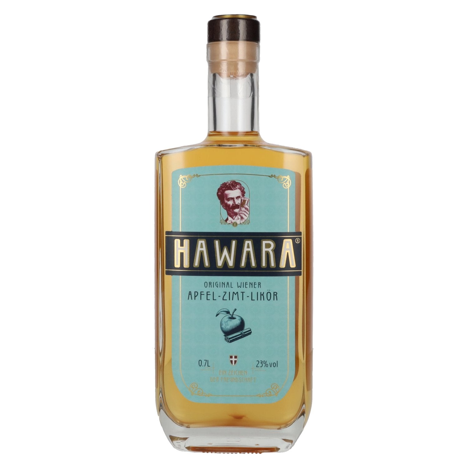 HAWARA Liqueur de pomme et de cannelle 23% vol. 0,7l