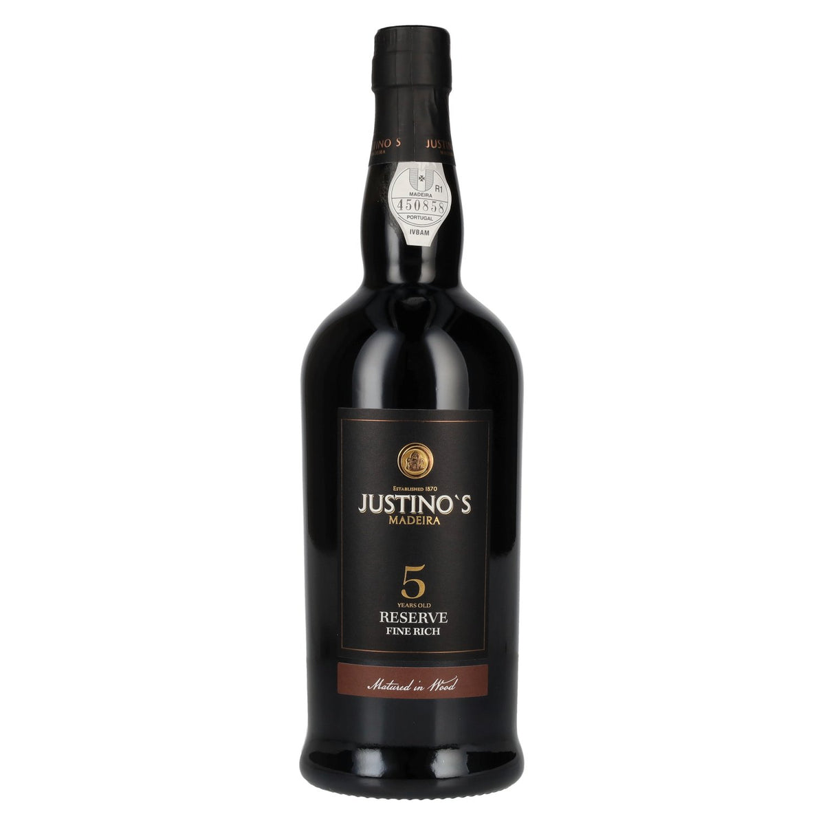 Justino's Madeira 5 Years Old RESERVE Fine Rich 19% Vol. 0,75l