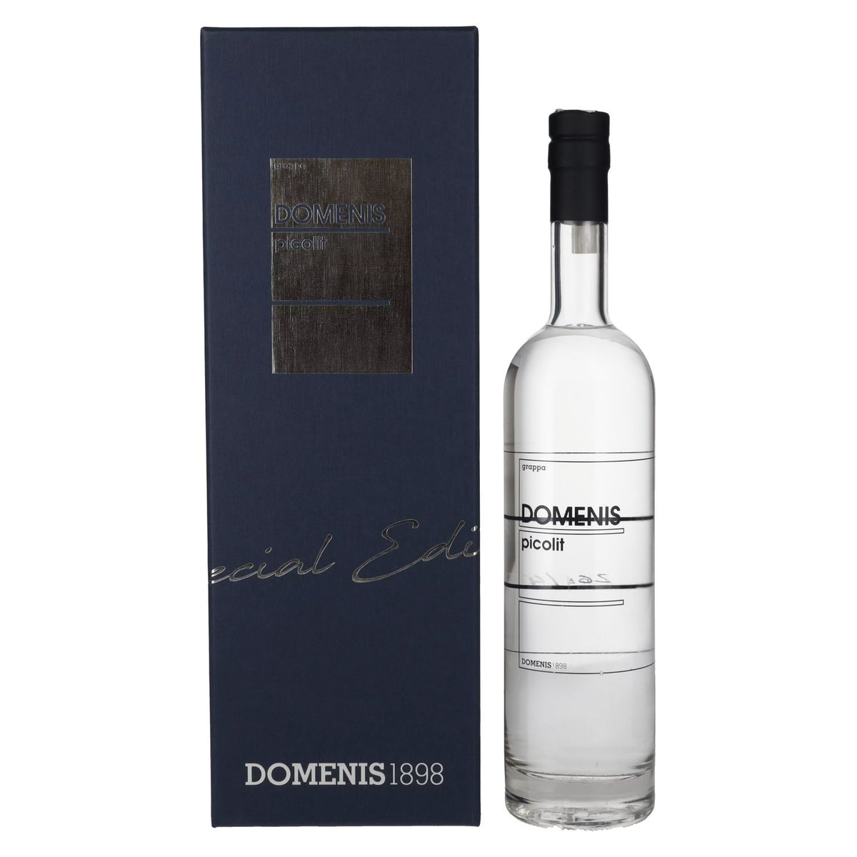 Domenis 1898 PICOLIT Grappa 45% ABV, 0.7l in a gift box
