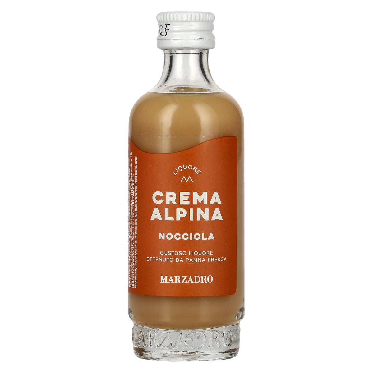 Marzadro Crema Alpina Nocciola Likeur 17% vol. 0,05 l
