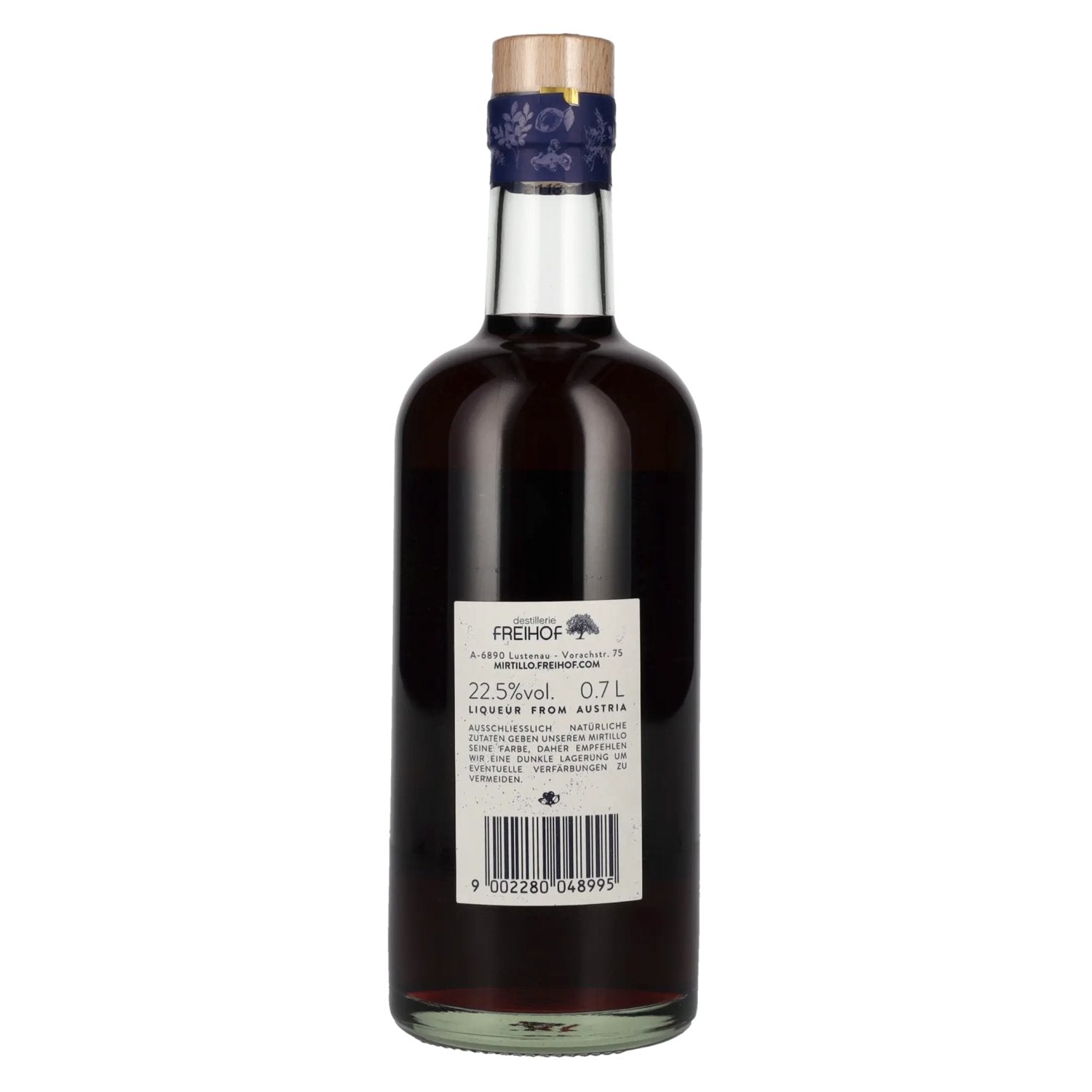 Freihof Mirtillo likeur 22,5% Vol. 0,7l