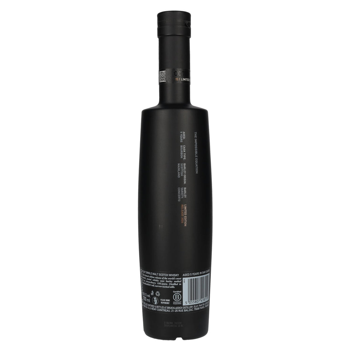 Octomore EDITION: 15.1 Super Heavily Peated Islay Single Malt Limited Release 2024 59,1% Vol. 0,7l