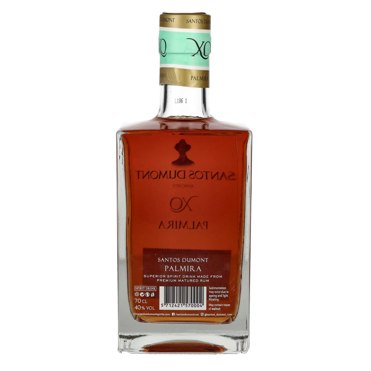 Santos Dumont XO Palmira Superior Spirit Drink 40% Vol. 0,7l