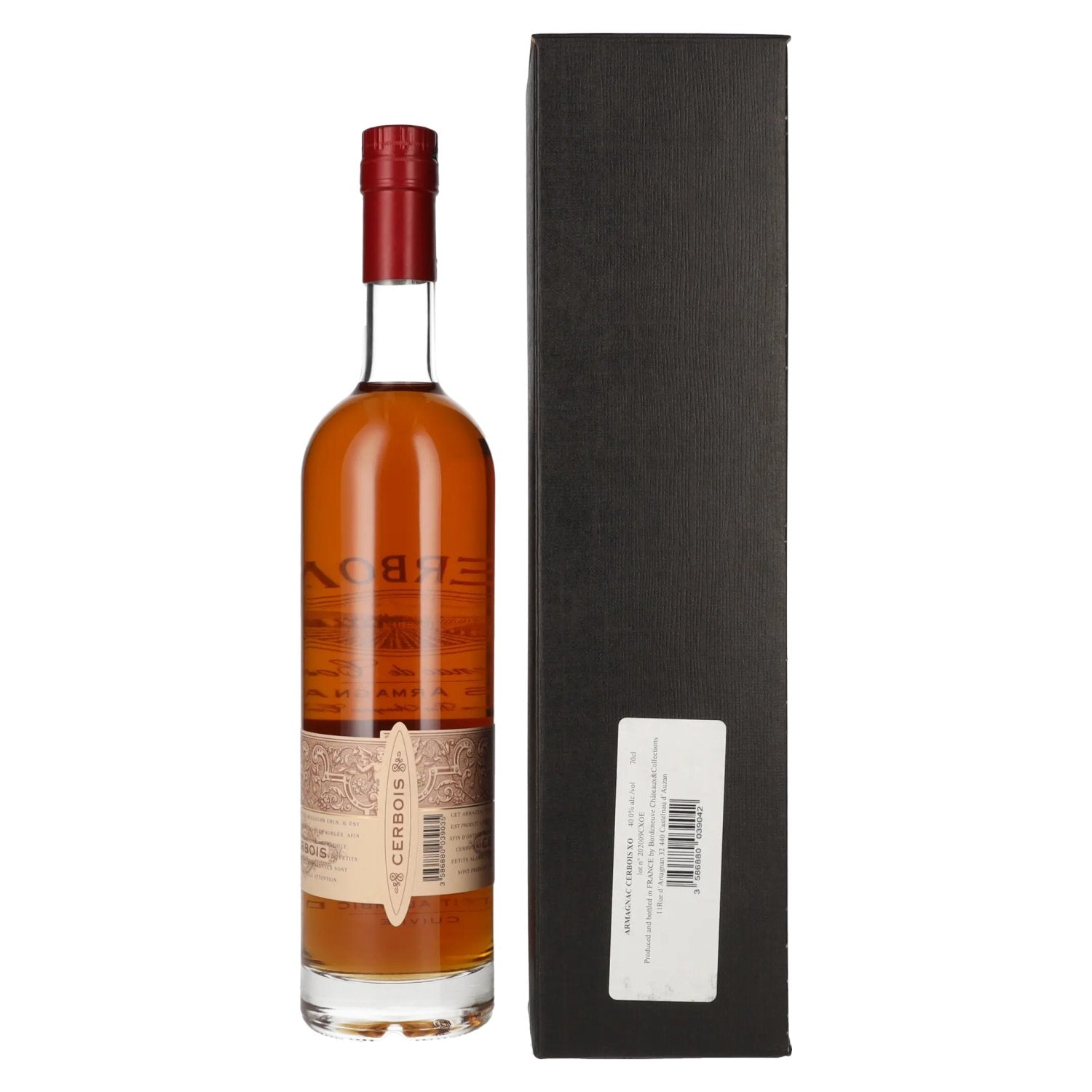 Cerbois Bas Armagnac XO 40% Vol. 0,7l in Geschenkbox